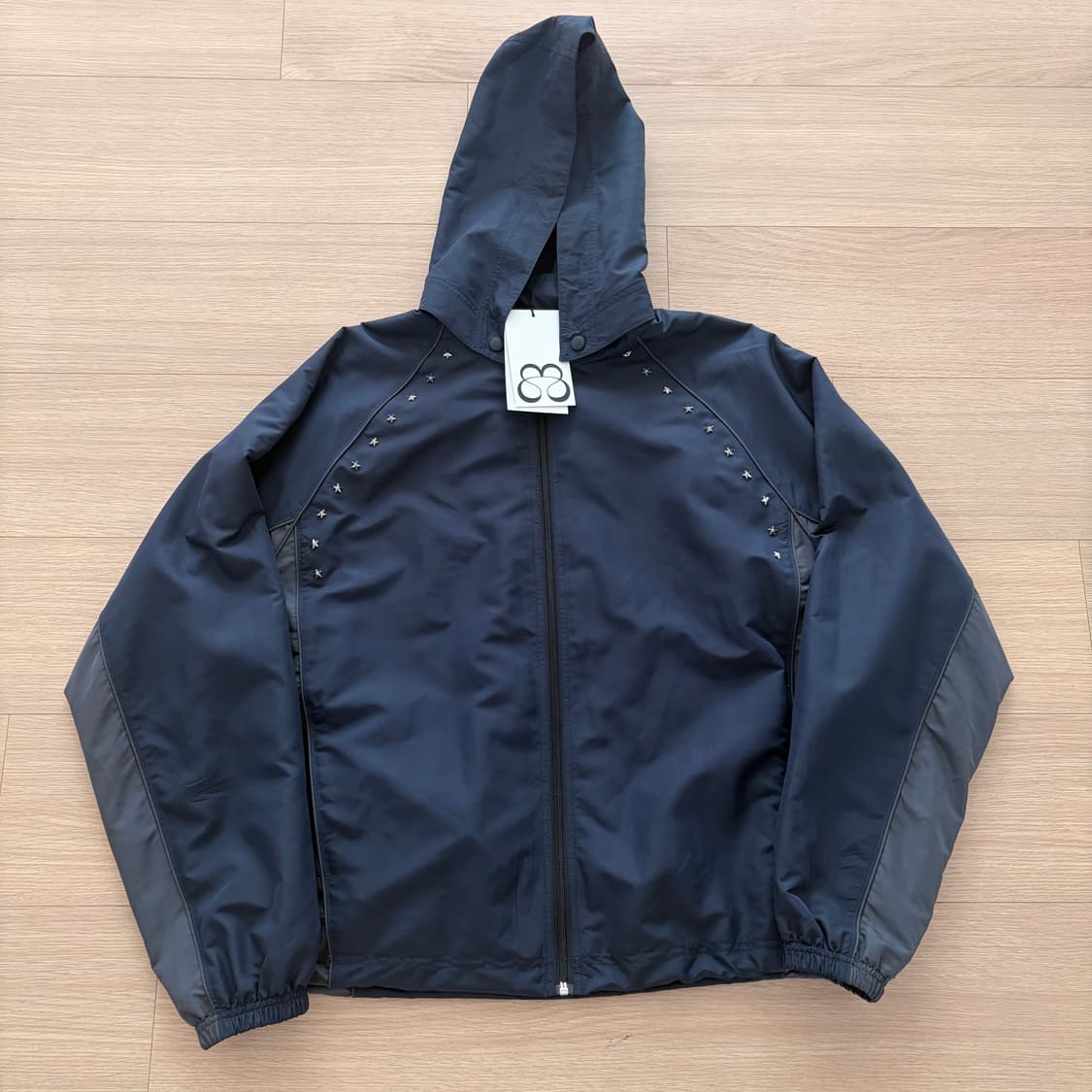 [택있는새상품] 뚜오미오 바람막이 자켓 (네이비) 상품이미지2