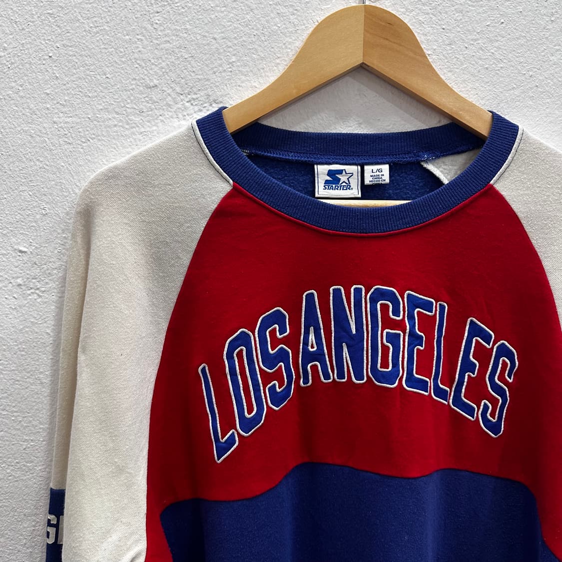 스타터 로스엔젤레스 다저스 레글런 풀오버 스웻셔츠L 상품이미지5