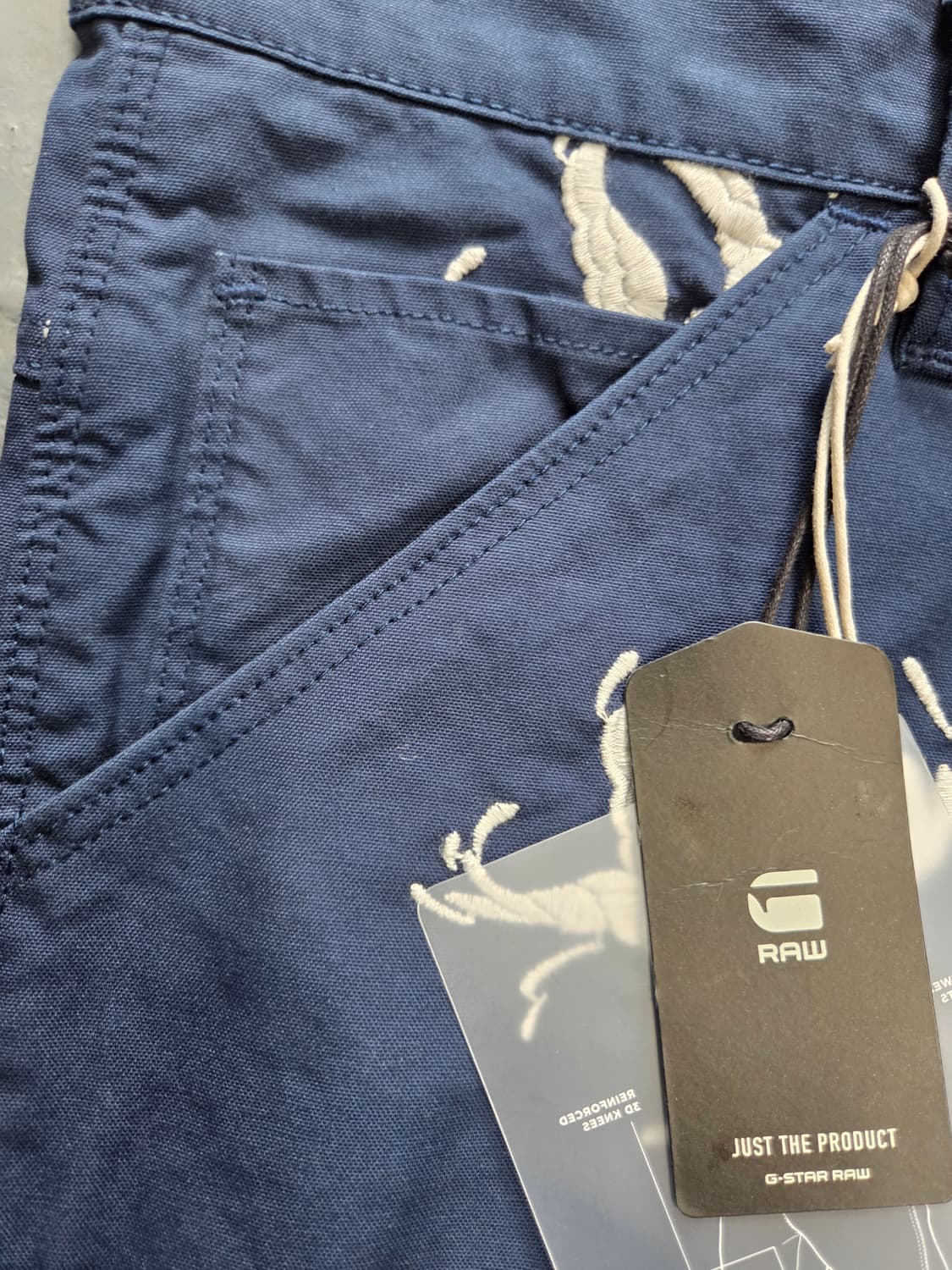 G-Star RAW 네이비 패턴 바지(W32/L30) 상품이미지3