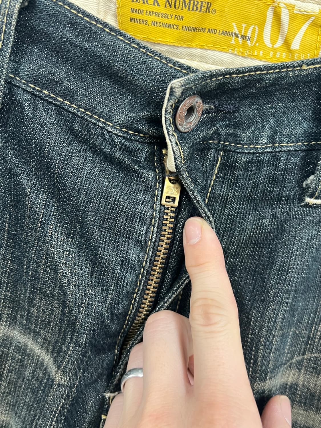 블랙넘버 제팬 빈티지 부츠컷 나팔핏 데님 팬츠 상품이미지5