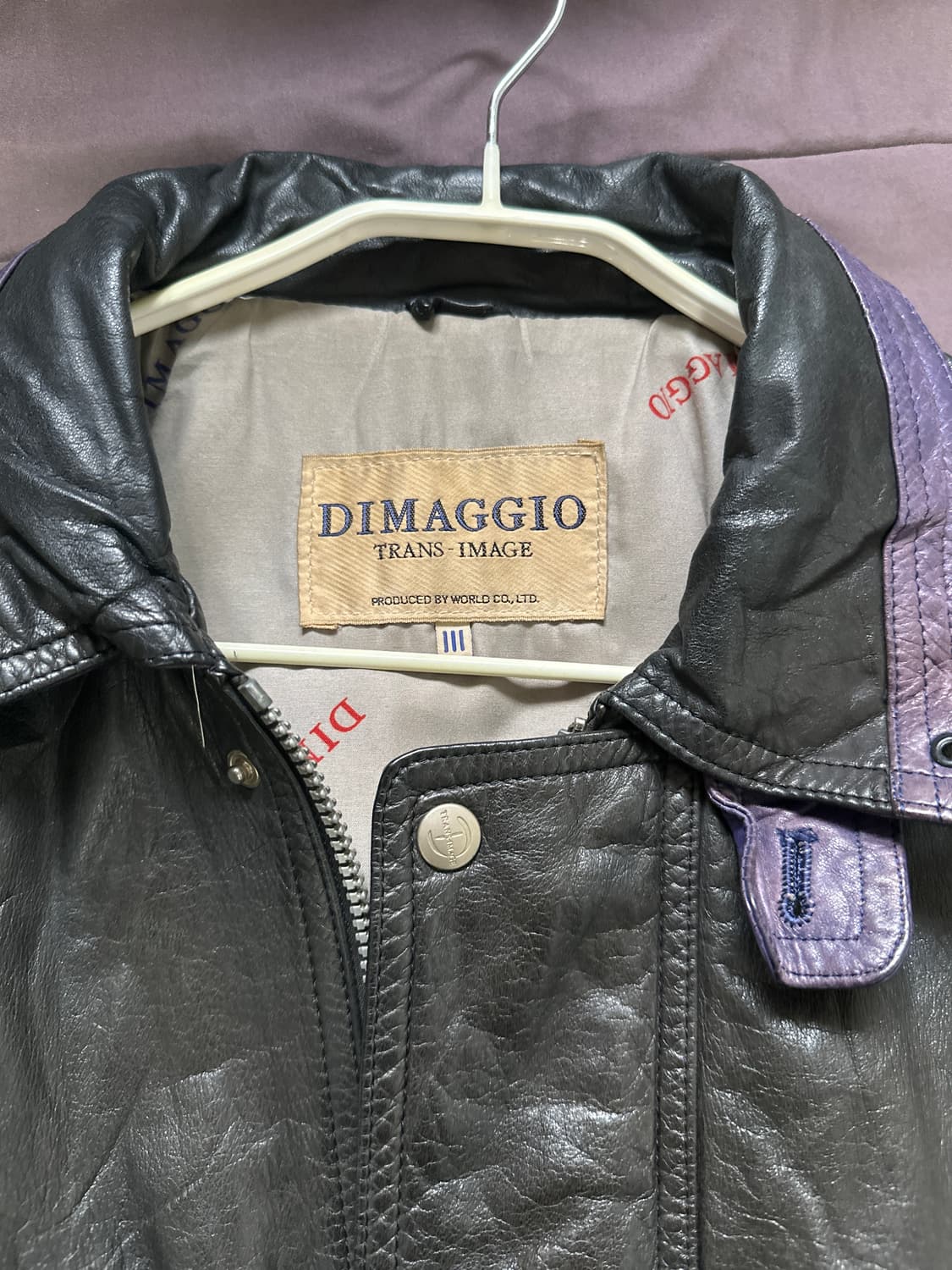 DIMAGGIO 가죽 자켓 상품이미지1