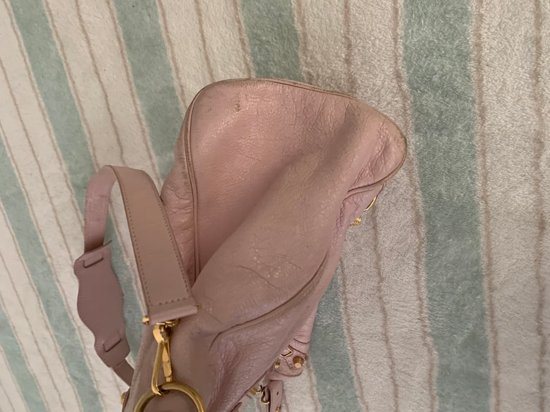 발렌시아가 모터백 시티백 핑크 가방 상품이미지3