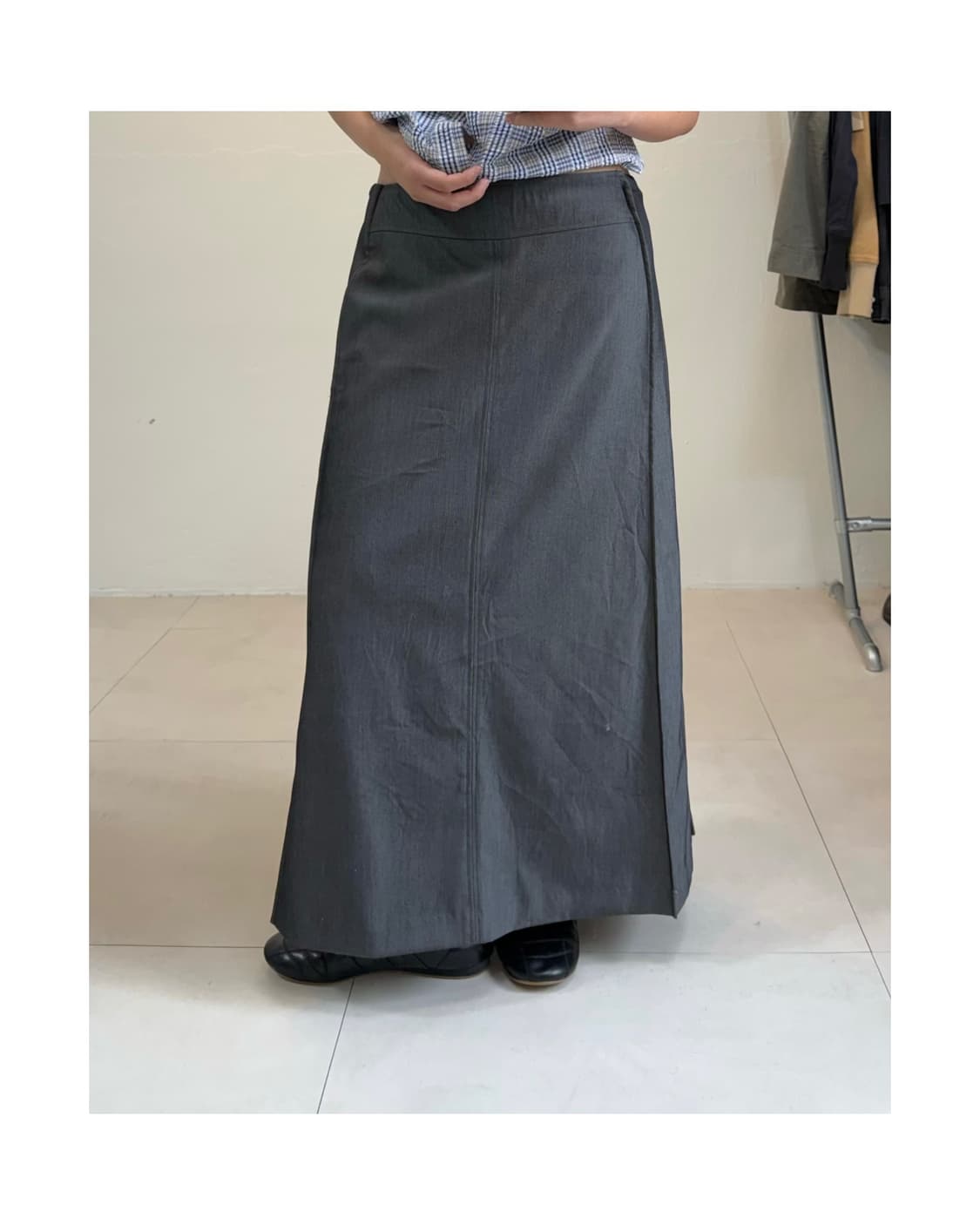 빈티지 맥시 스커트 상품이미지1