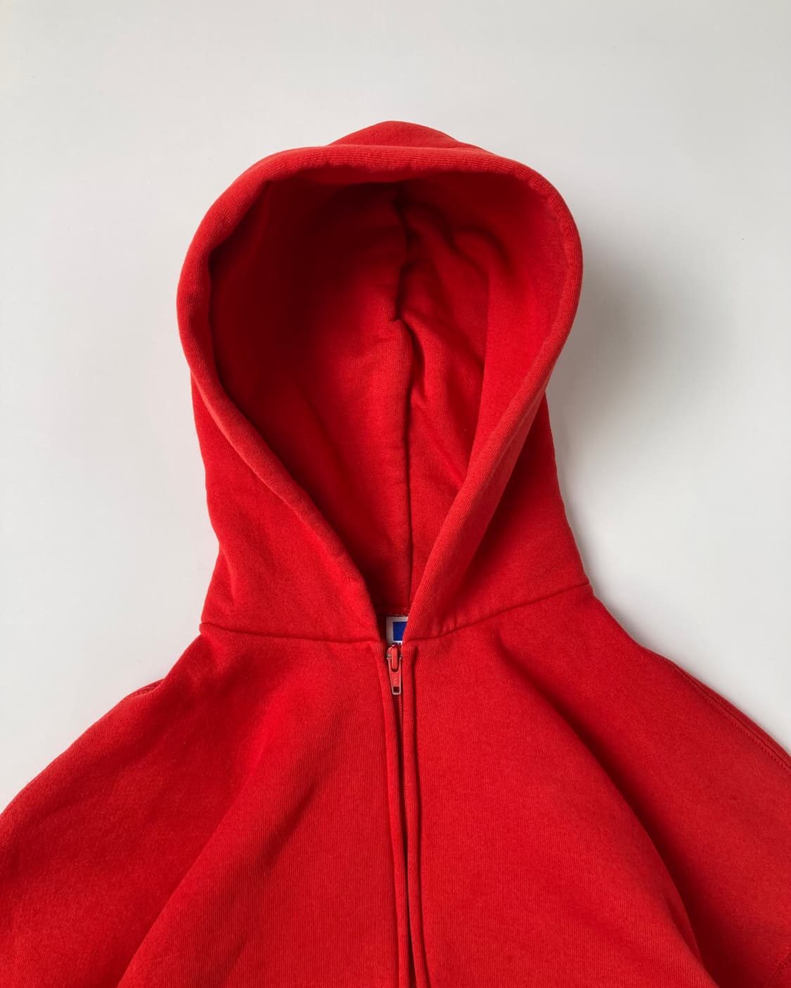 90s Russell Zip Up Hoodie (red) 상품이미지6