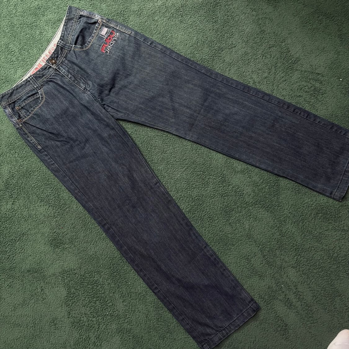 fubu jeans 레터링 포인트 데님 팬츠 상품이미지2