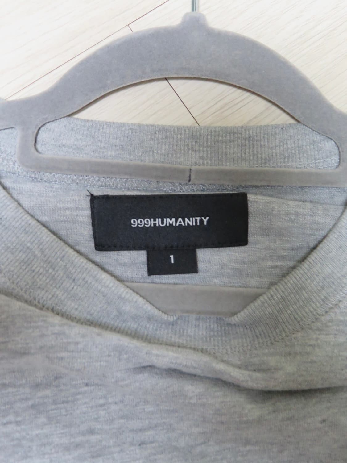 999humanity 더블레이어드 롱슬리브 (토프) 상품이미지2