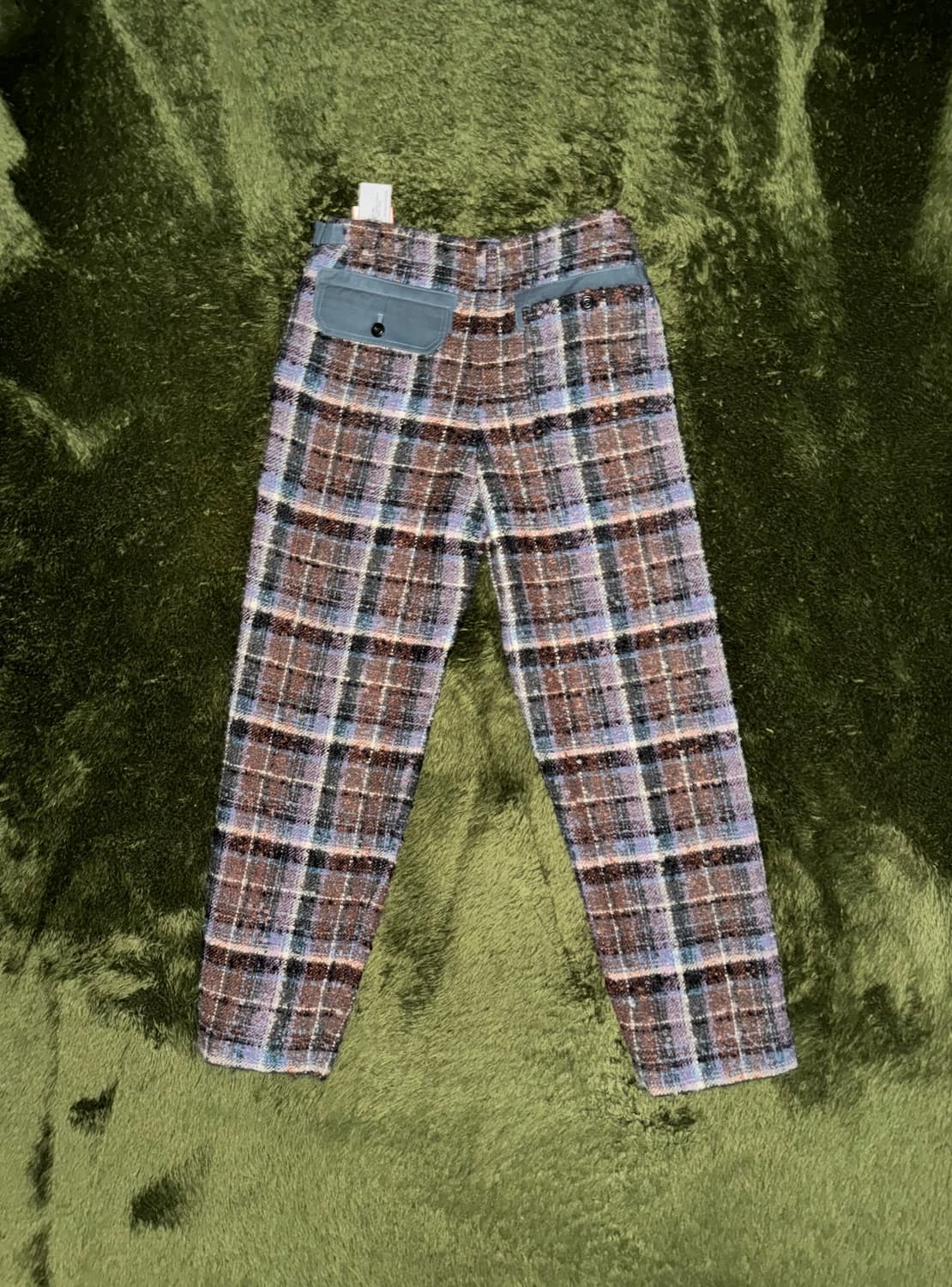 [30] NICHOLAS DALEY 니콜라스 데일리 70s 체크 트라우저 상품이미지8