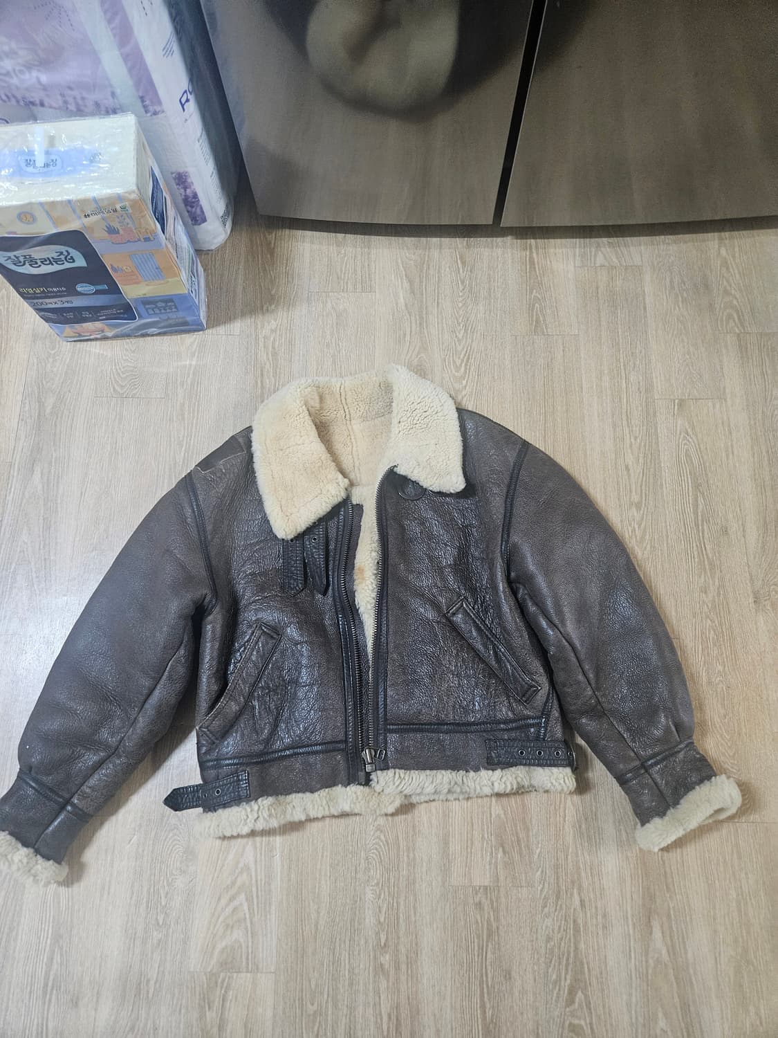 B3양가죽 무스탕 100 상품이미지1