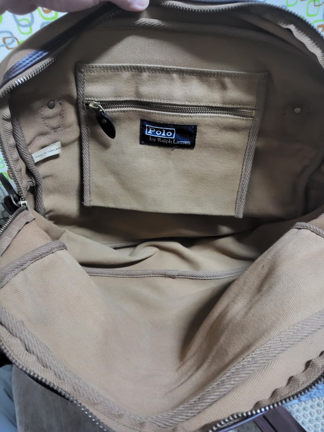 폴로 랄프로렌 캔버스 메신져백 상품이미지8