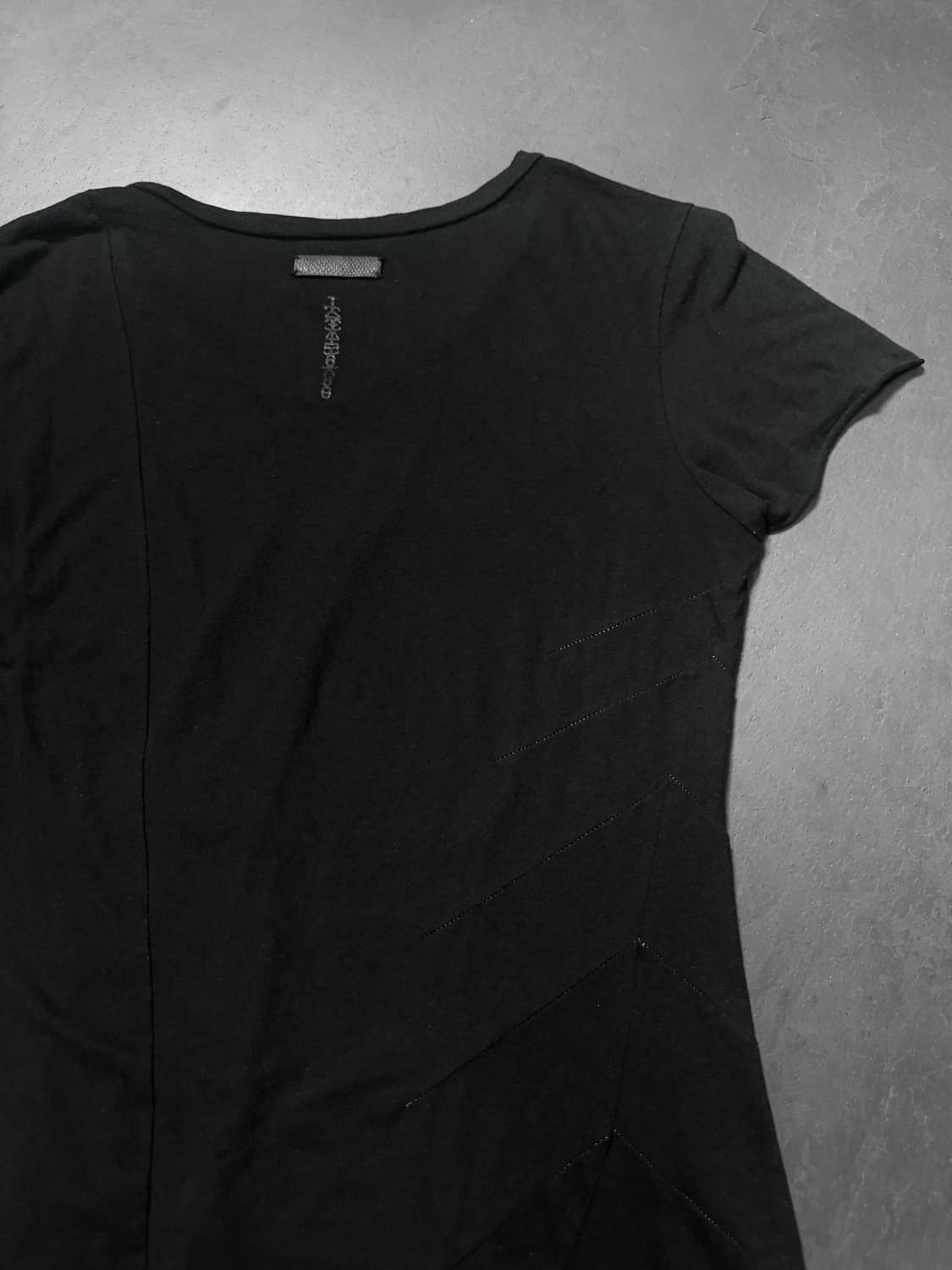 If Six Was Nine BONE Asymmetrical TShirt 상품이미지5