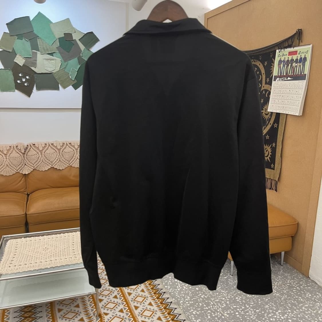 아디다스 빈티지 오리지널 파이어버드 검흰 져지 집업 105 C10831 상품이미지4