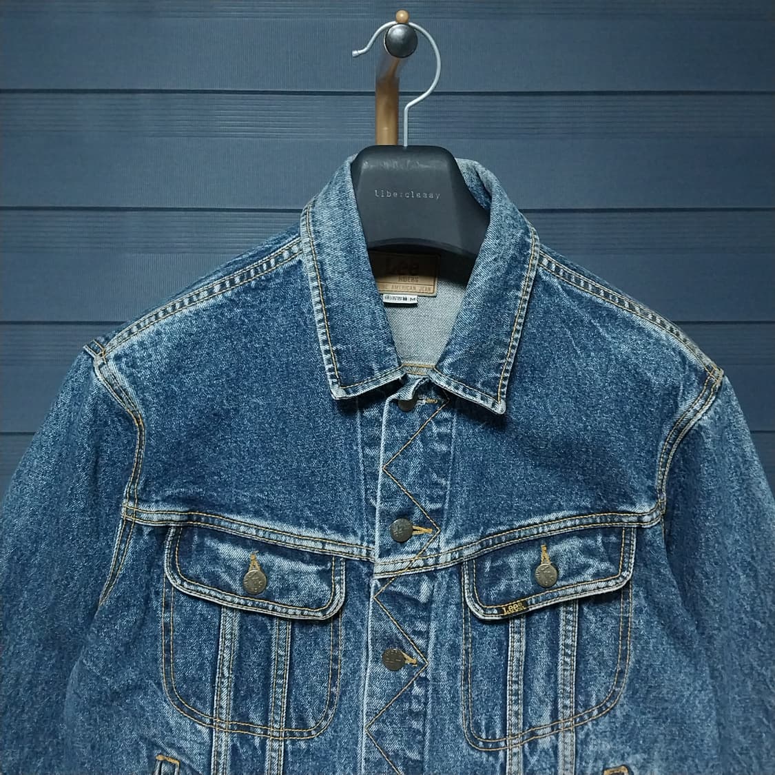 M ) Lee '90 빈티지 데님 라이더 트러커 자켓 상품이미지2