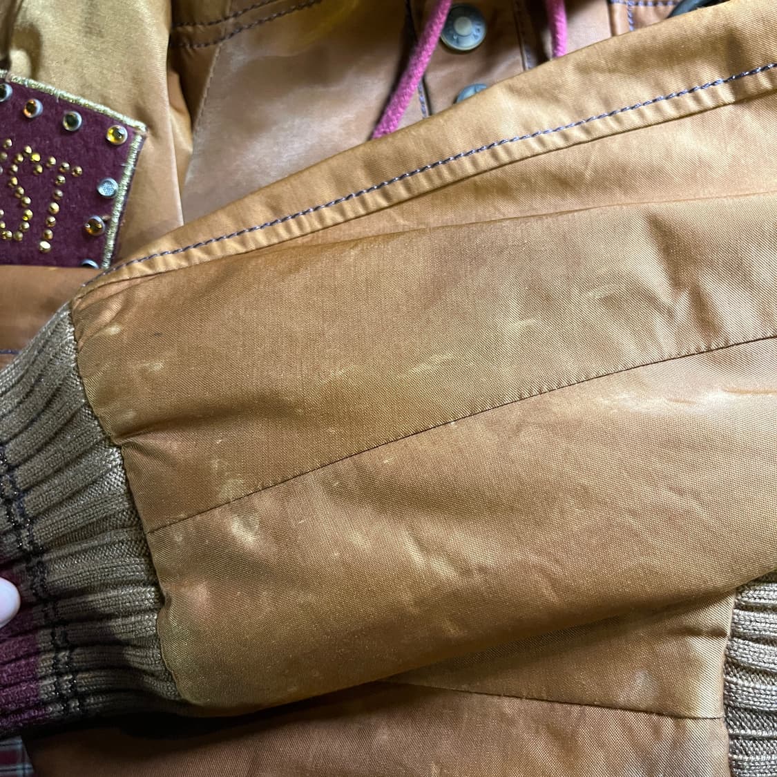 에고이스트 퍼 후드 숏 자켓 상품이미지9