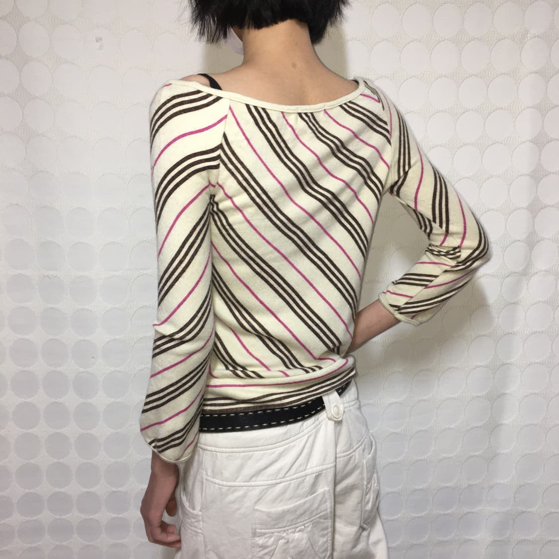 버버리 9부소매 상의 상품이미지3