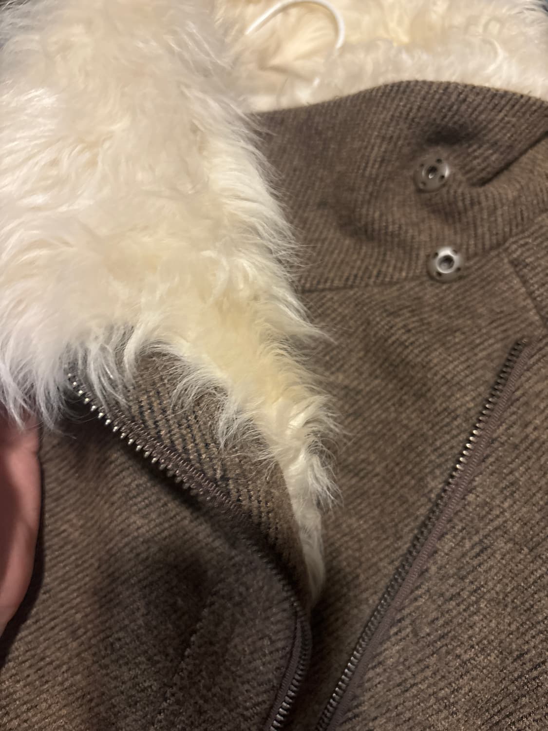 빈티지 브라운 무스탕 상품이미지3