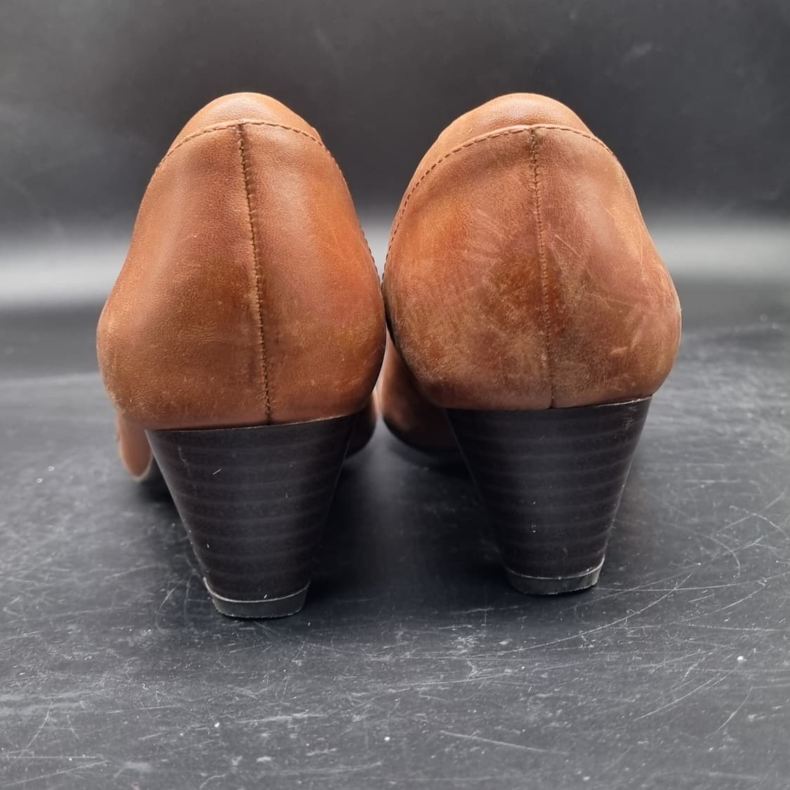 클락스 여성펌프스 실사이즈245 굽5 상품이미지4