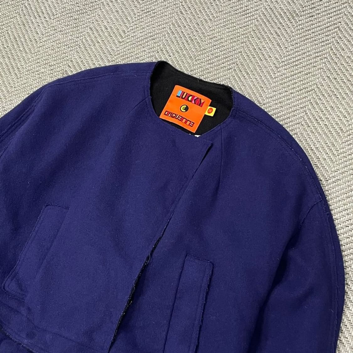 럭키슈에뜨 울 플레어 코트 v0030 상품이미지4