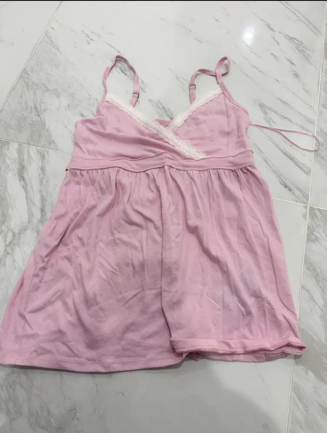 홀리스터 핑크 레이스 탑 상품이미지1