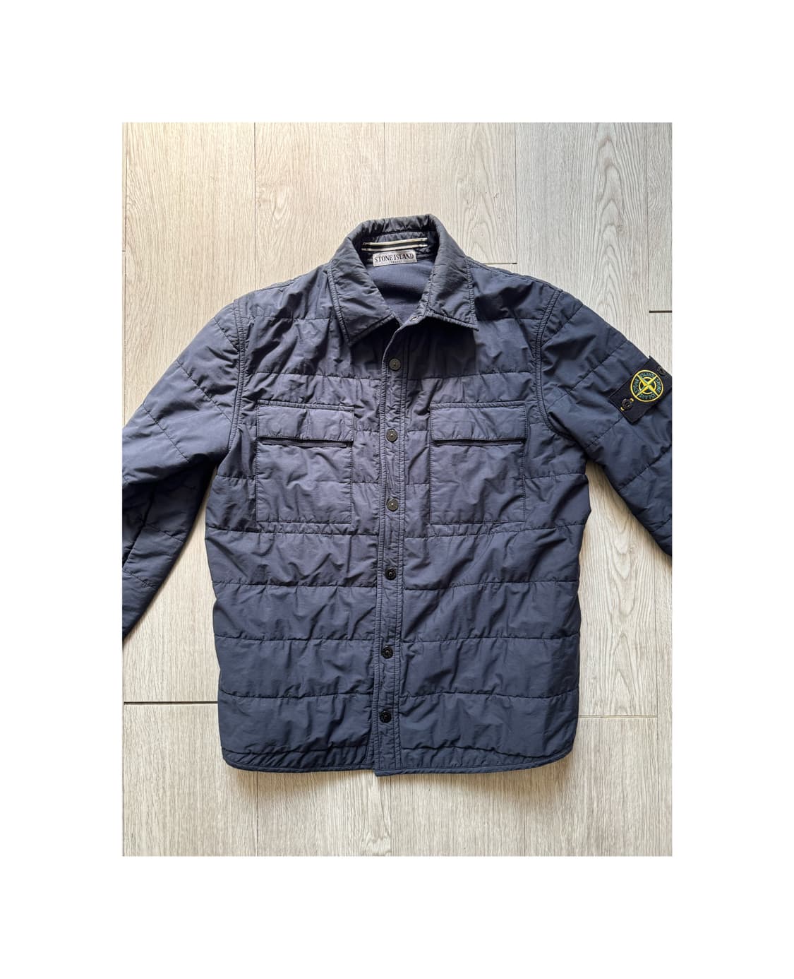 스톤아일랜드 투포켓 패딩 셔츠 상품이미지1