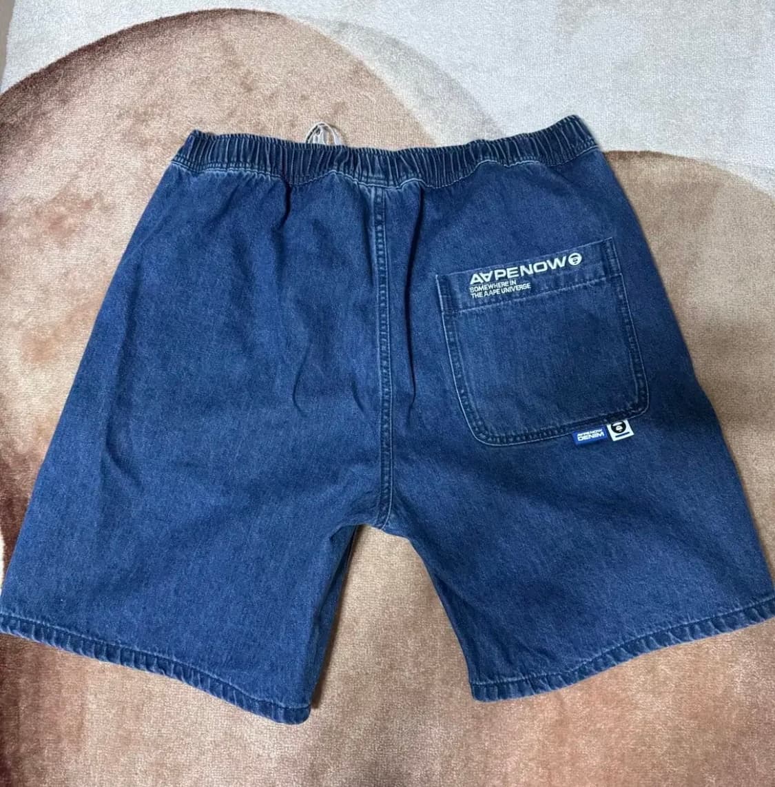 베이프 에이프 데님 반비지(밴딩) 상품이미지2