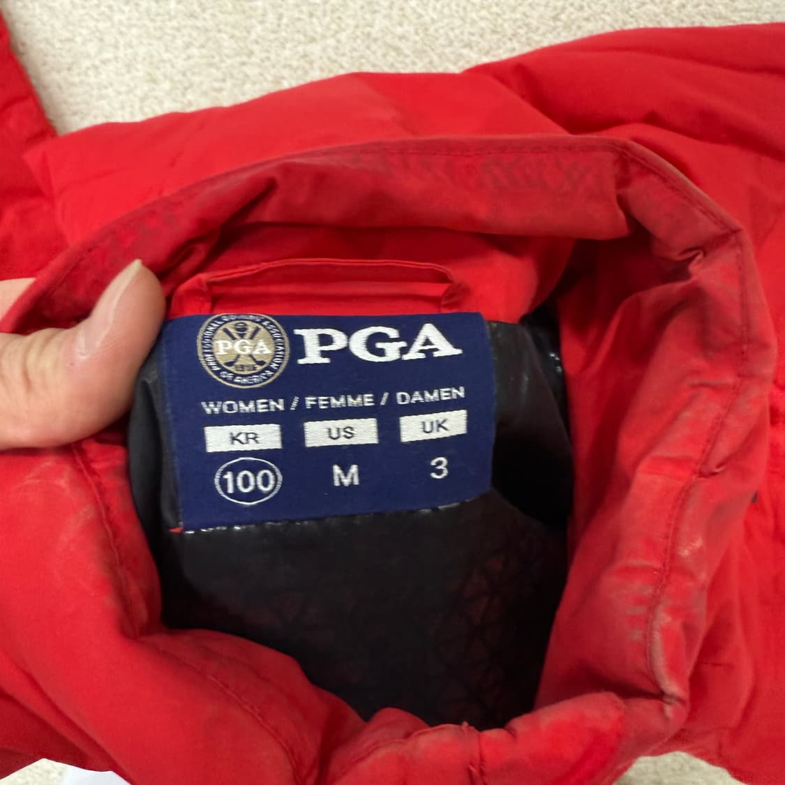 [100] PGA 여성 골프 경량패딩 1226T2 상품이미지3