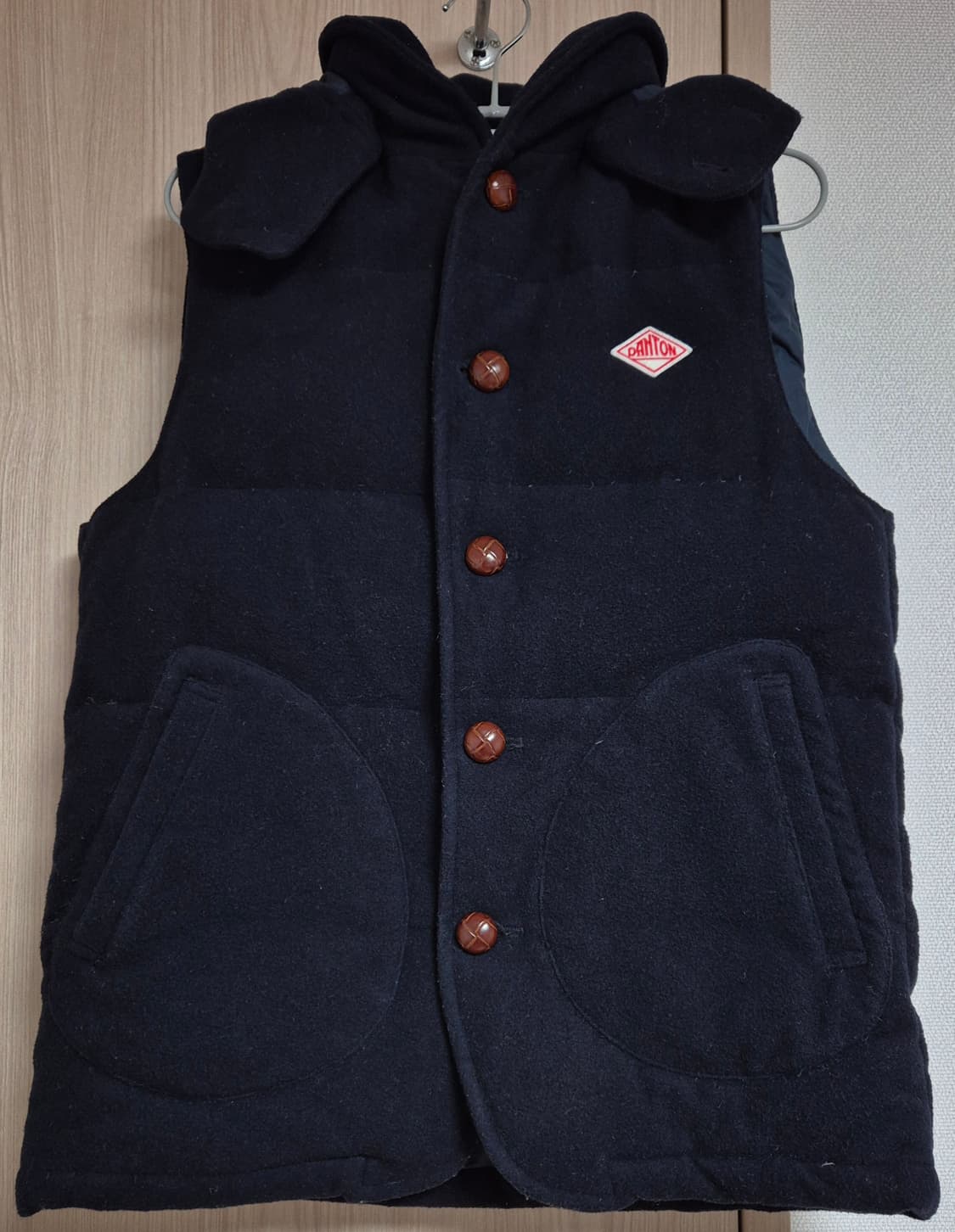 [DANTON] 단톤 울 모사 패딩 베스트 40 상품이미지1