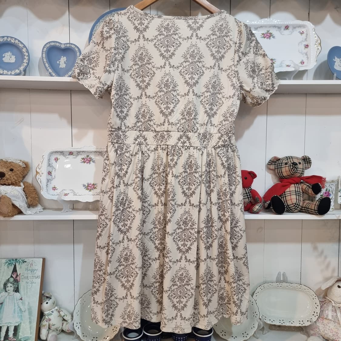 axes femme(악시즈팜) 토왈(유럽풍) 프린트 원피스 상품이미지8