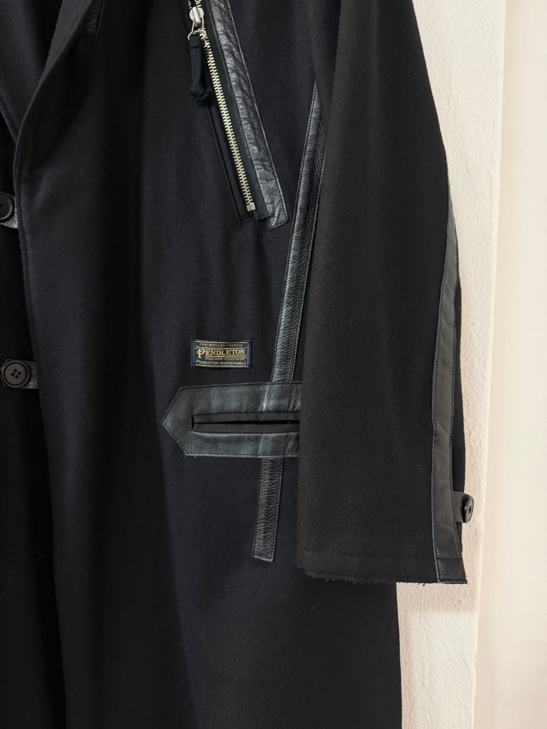 16AW 존 언더커버 펜들턴 울 코트 상품이미지5