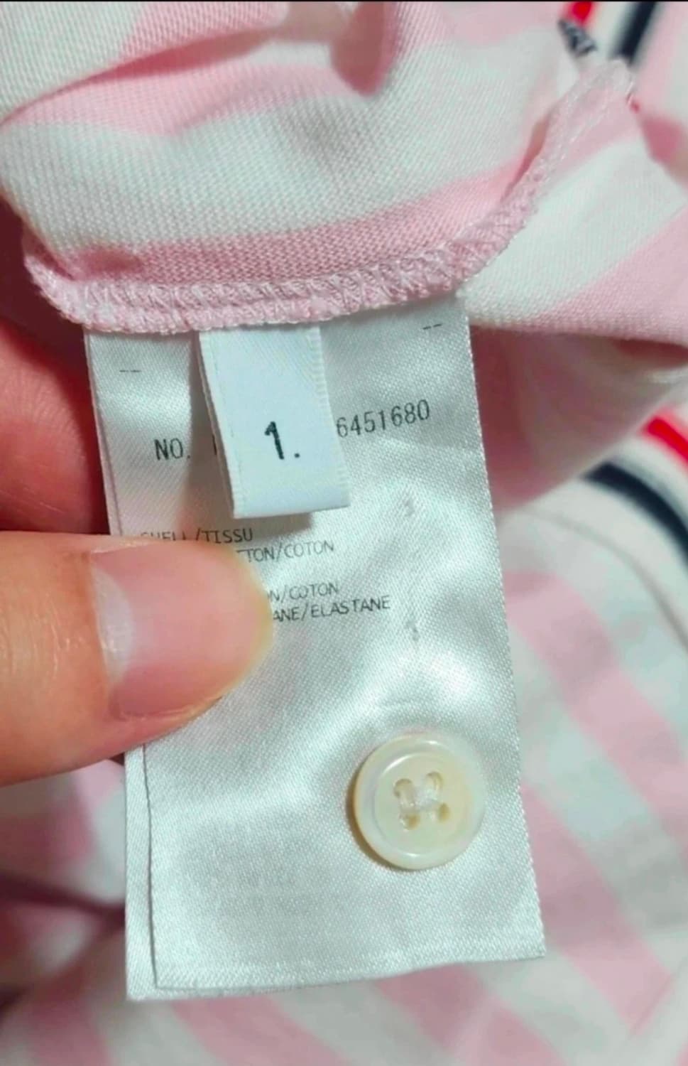 톰브라운 스트라이프 삼선 반팔티 상품이미지6