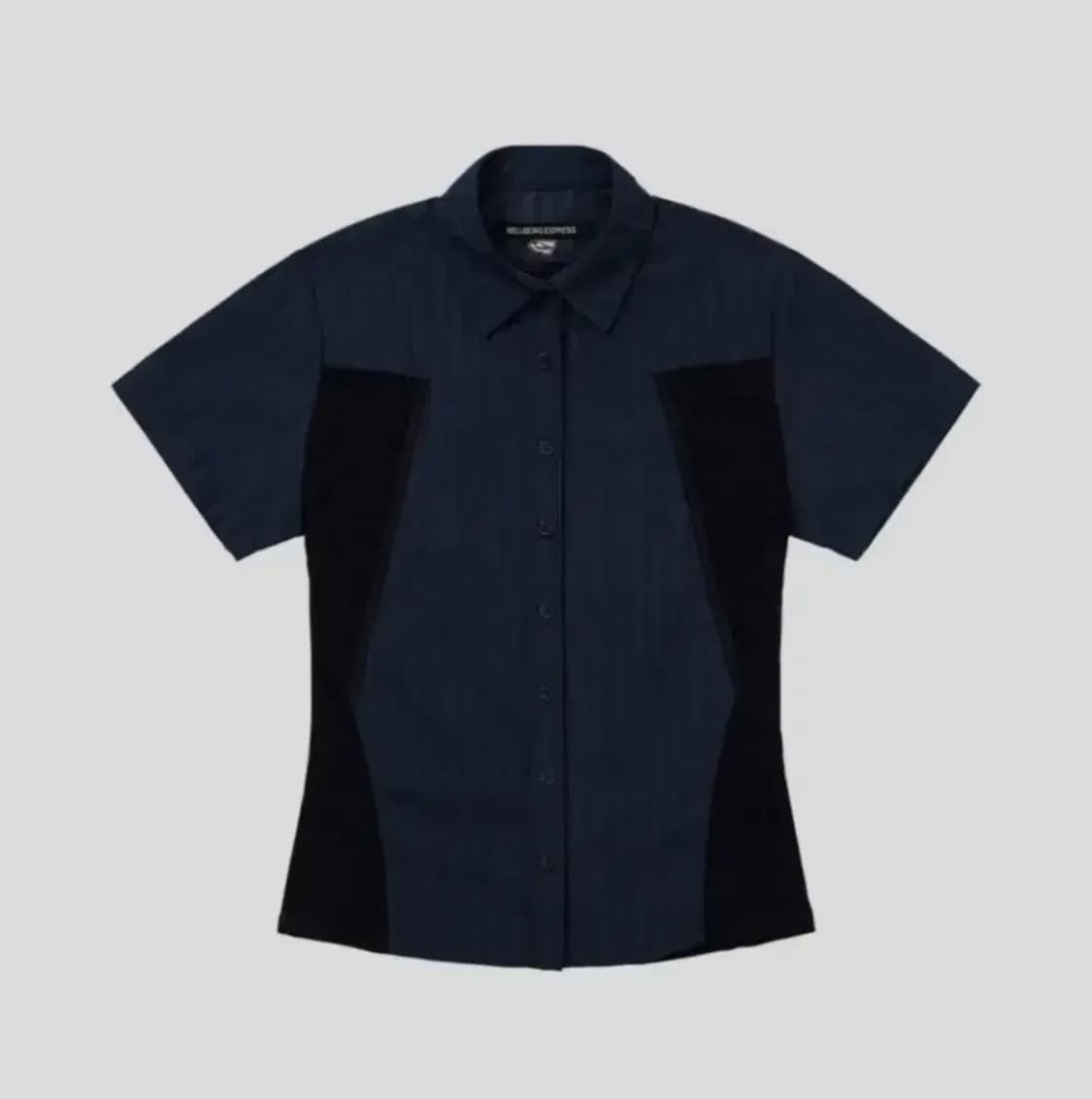 웰빙익스프레스 셔츠 Half Sleeve Hiking Shirt Navy 상품이미지1
