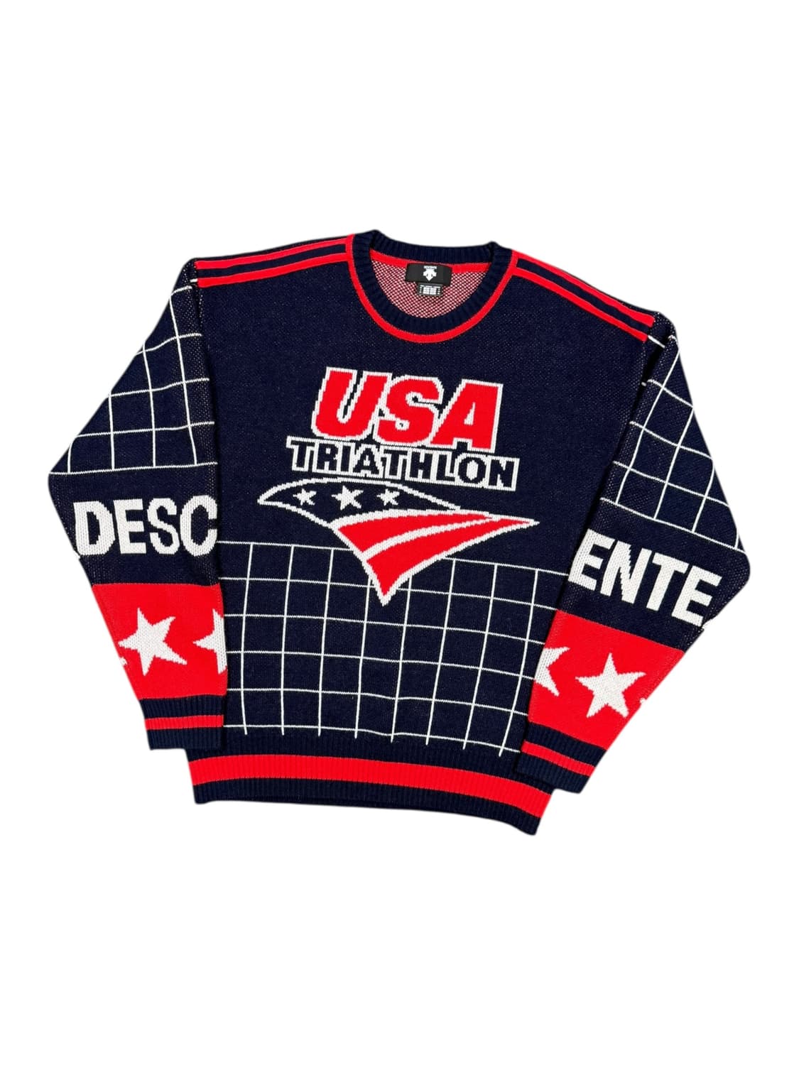 Descente 데상트 USA 라운드넥 니트 상품이미지1