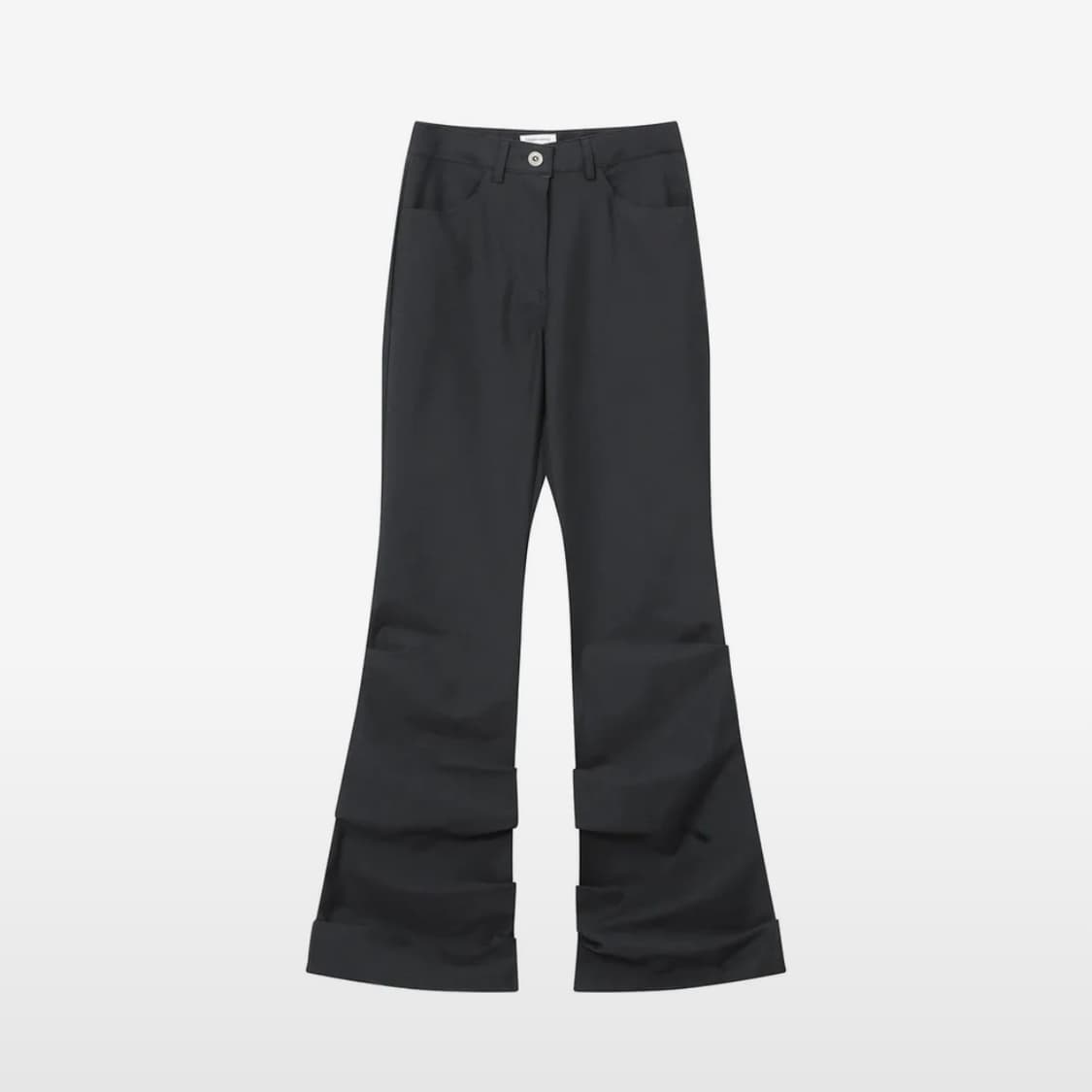 미세키서울 Cotton shirring bootscut pants 3 상품이미지1