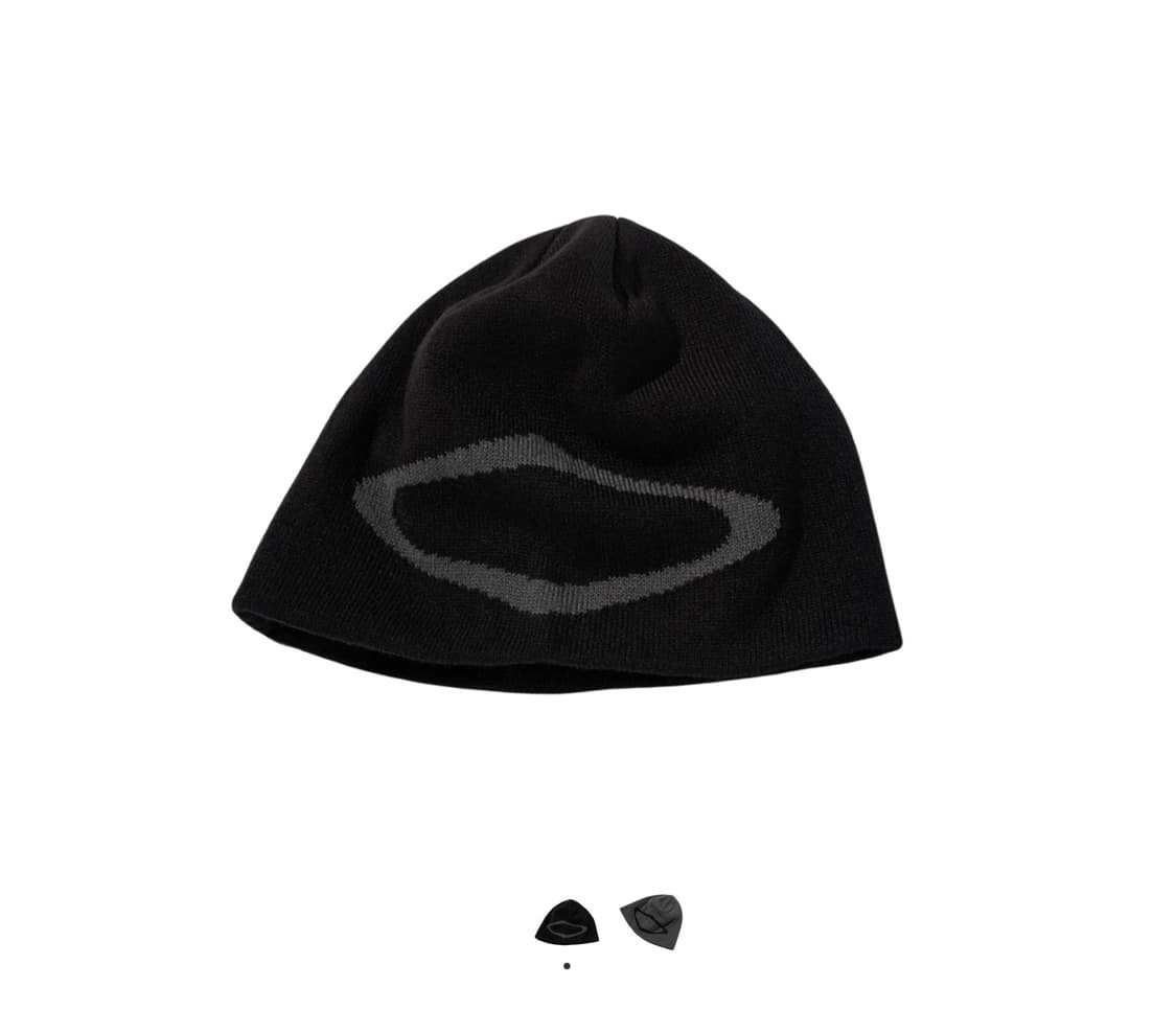 미스치프 롬버스 와이드 비니 블랙 상품이미지1