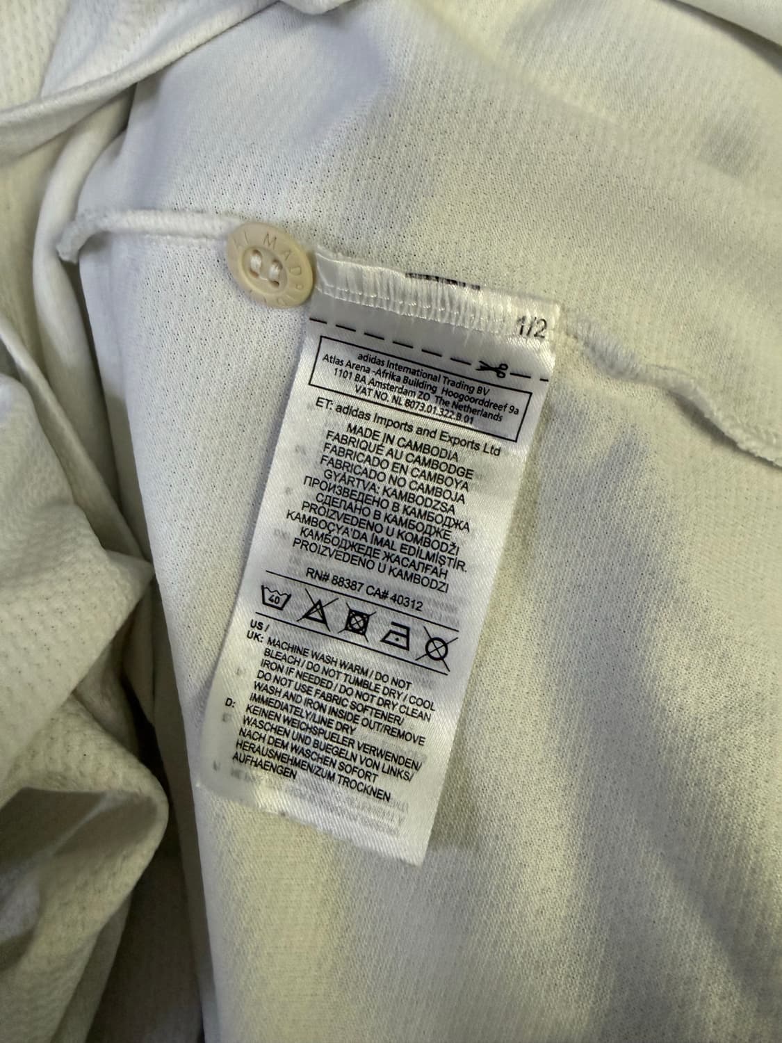 Adidas 아디다스 18-19 레알마드리드 노마킹 홈 유니폼 상품이미지5