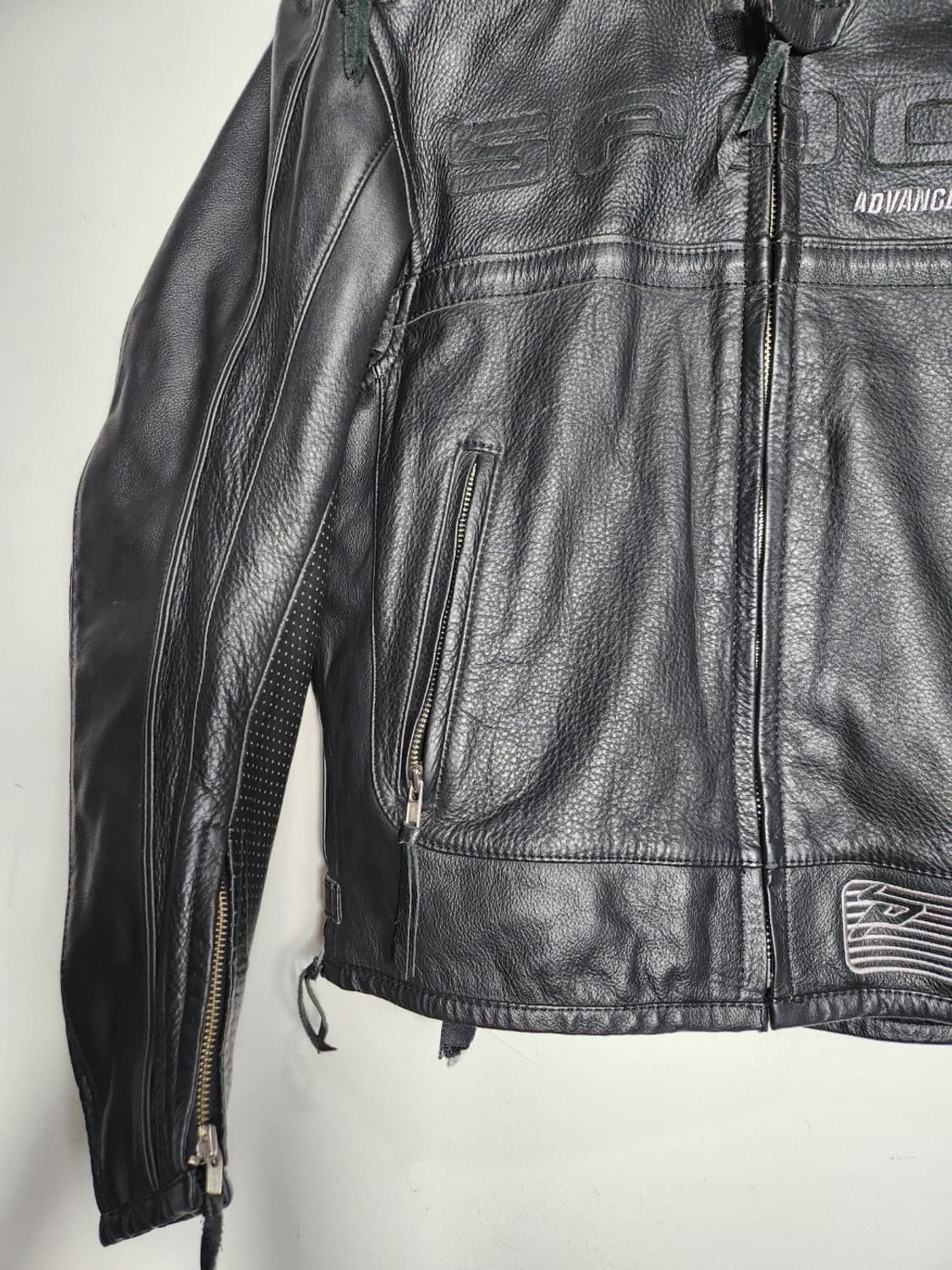 스풀 가죽 라이딩 자켓 상품이미지5