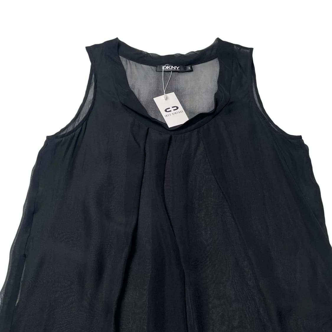 DKNY 턱 시스루 슬리브리스 상품이미지4