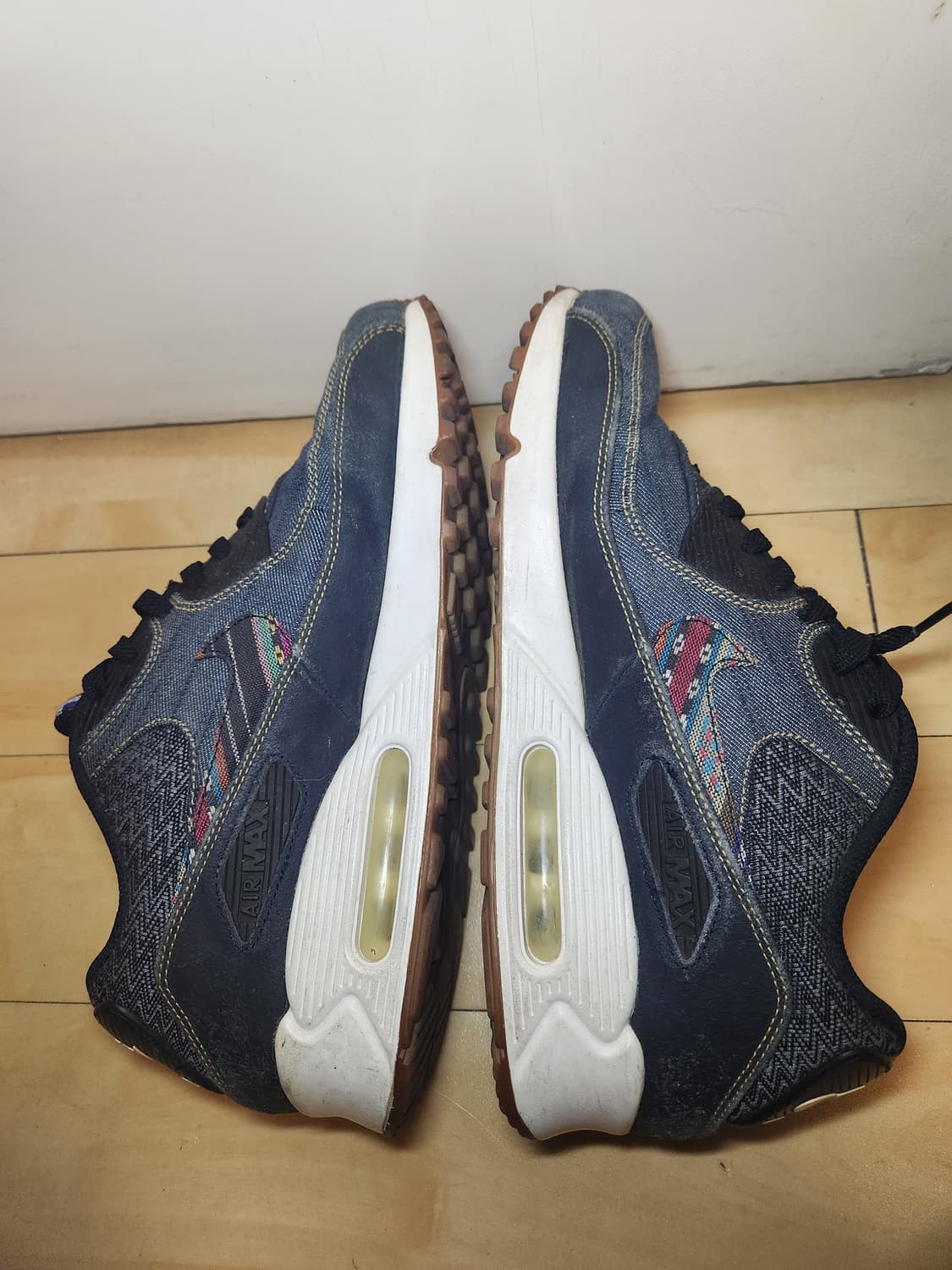 (285)나이키 에어맥스90 프리미엄 데님 상품이미지4