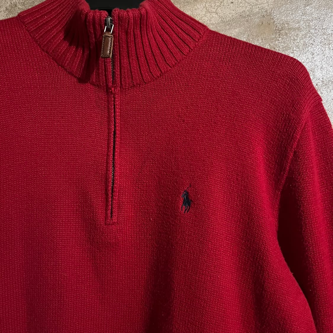 폴로랄프로렌 반집업 니트 상품이미지2