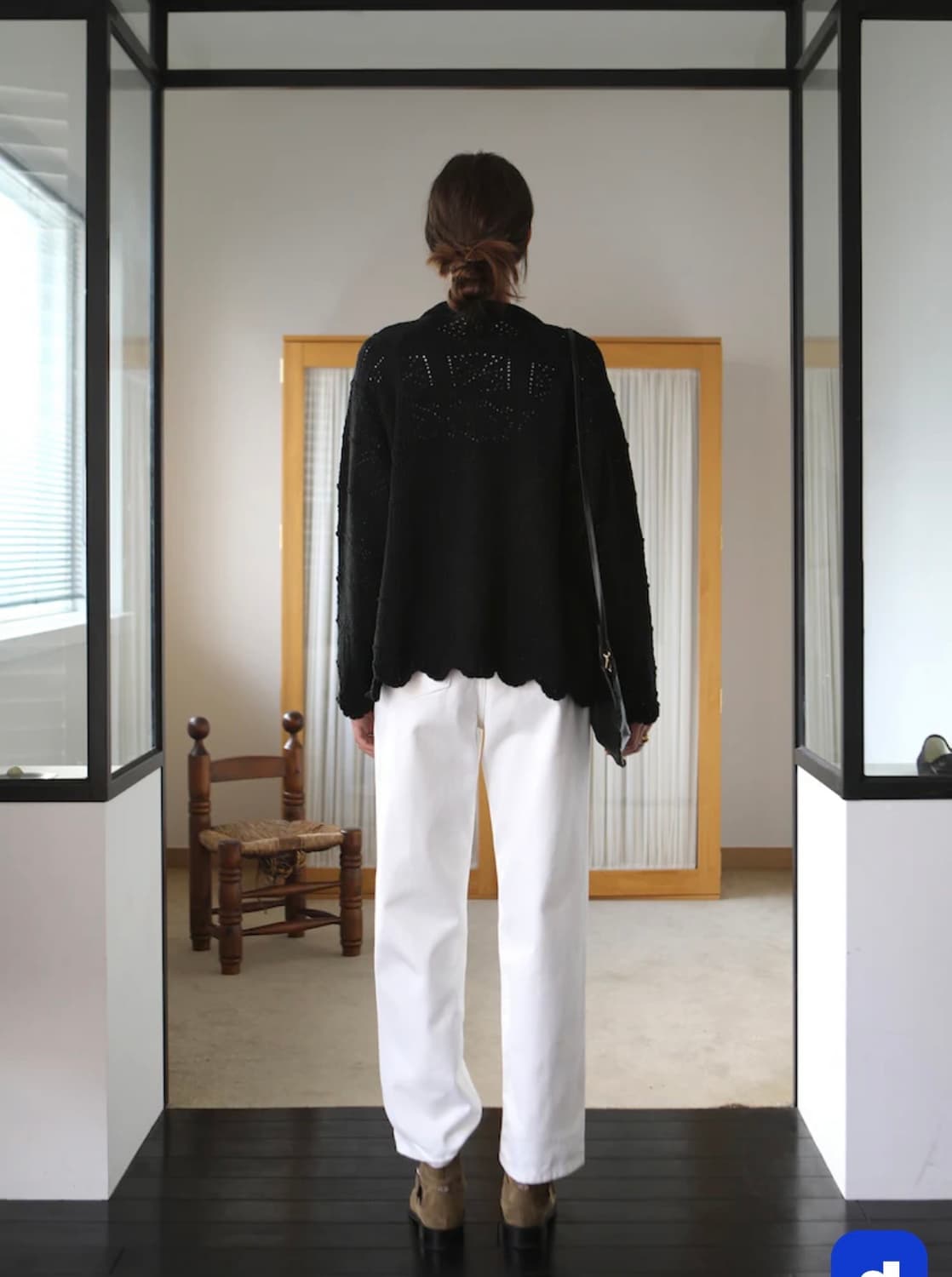 hmode 에이치모드 코튼 크로쉐 가디건 상품이미지3