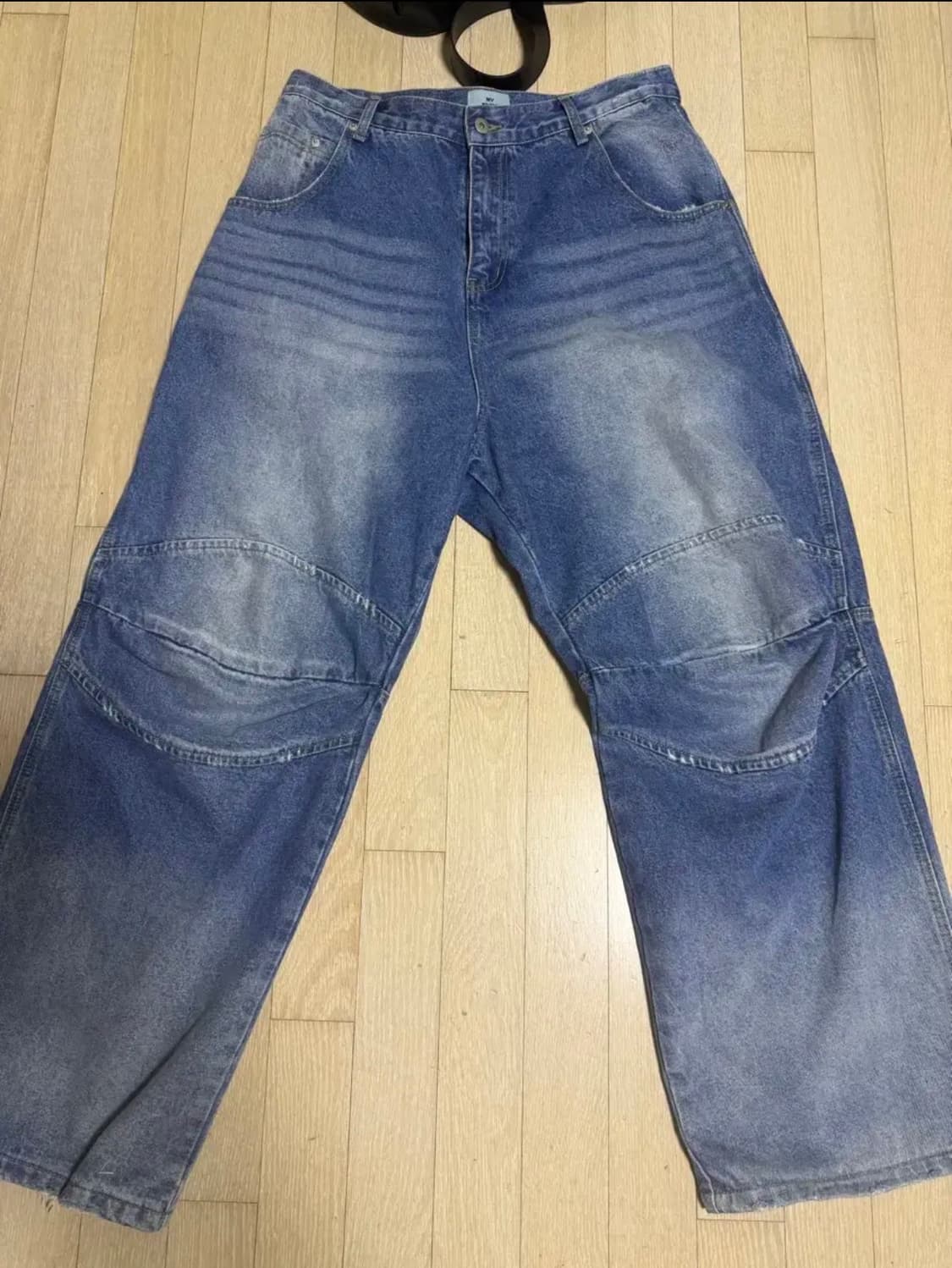 [M] mjd 3d knee pants blue 판매합니다 상품이미지3