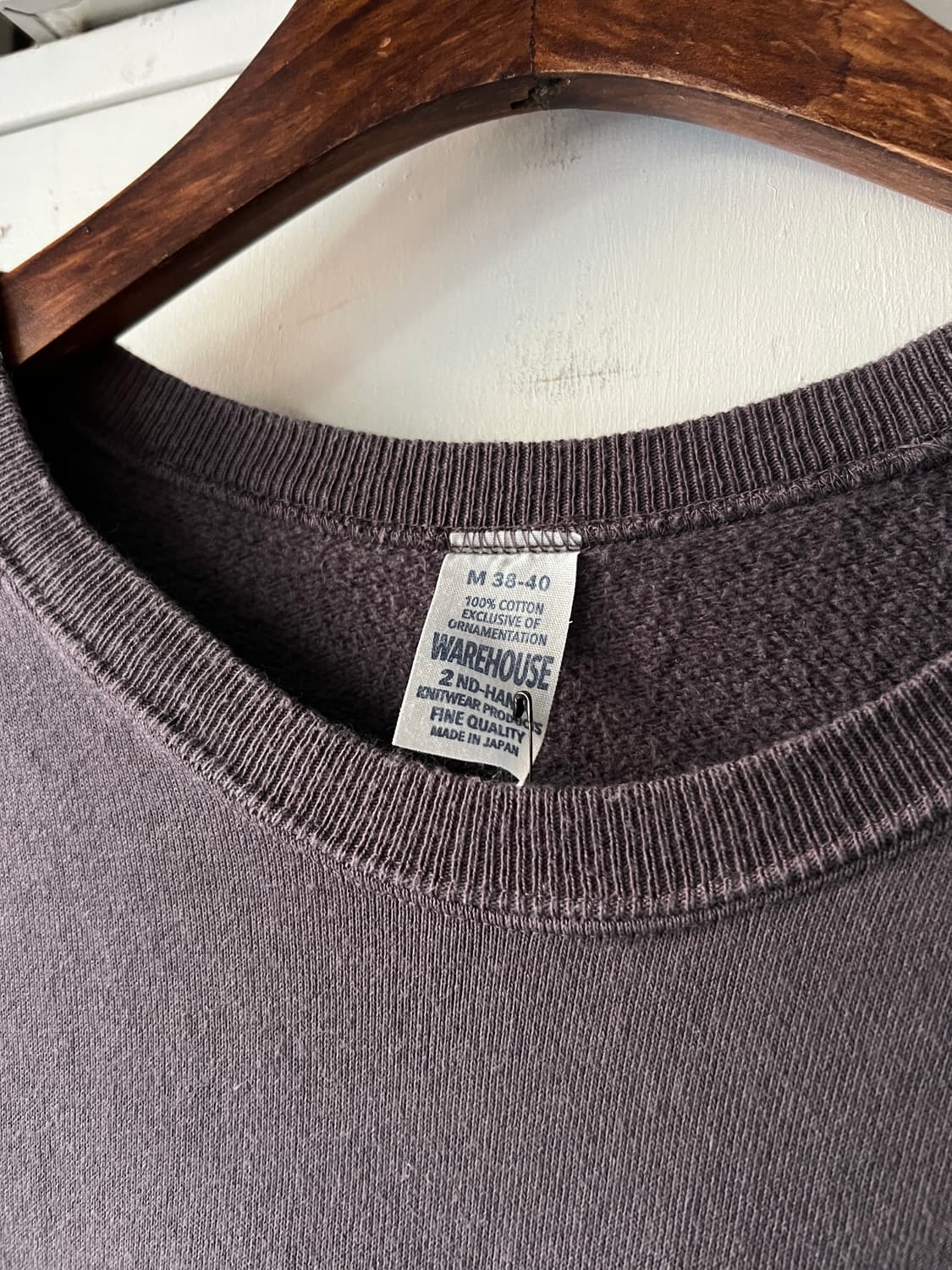 [M]WAREHOUSE 웨어하우스 USN 미 해군 스텐실 스웻셔츠 상품이미지2