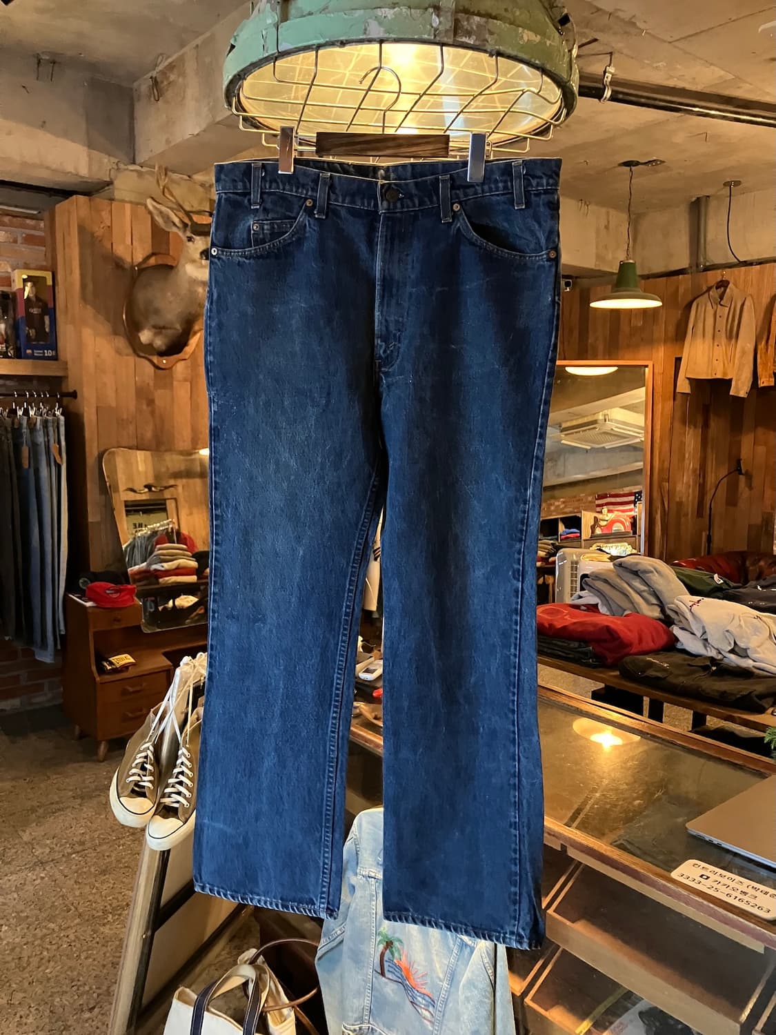 80s USA Levis 517 Boot Cut Denim Pants 상품이미지1