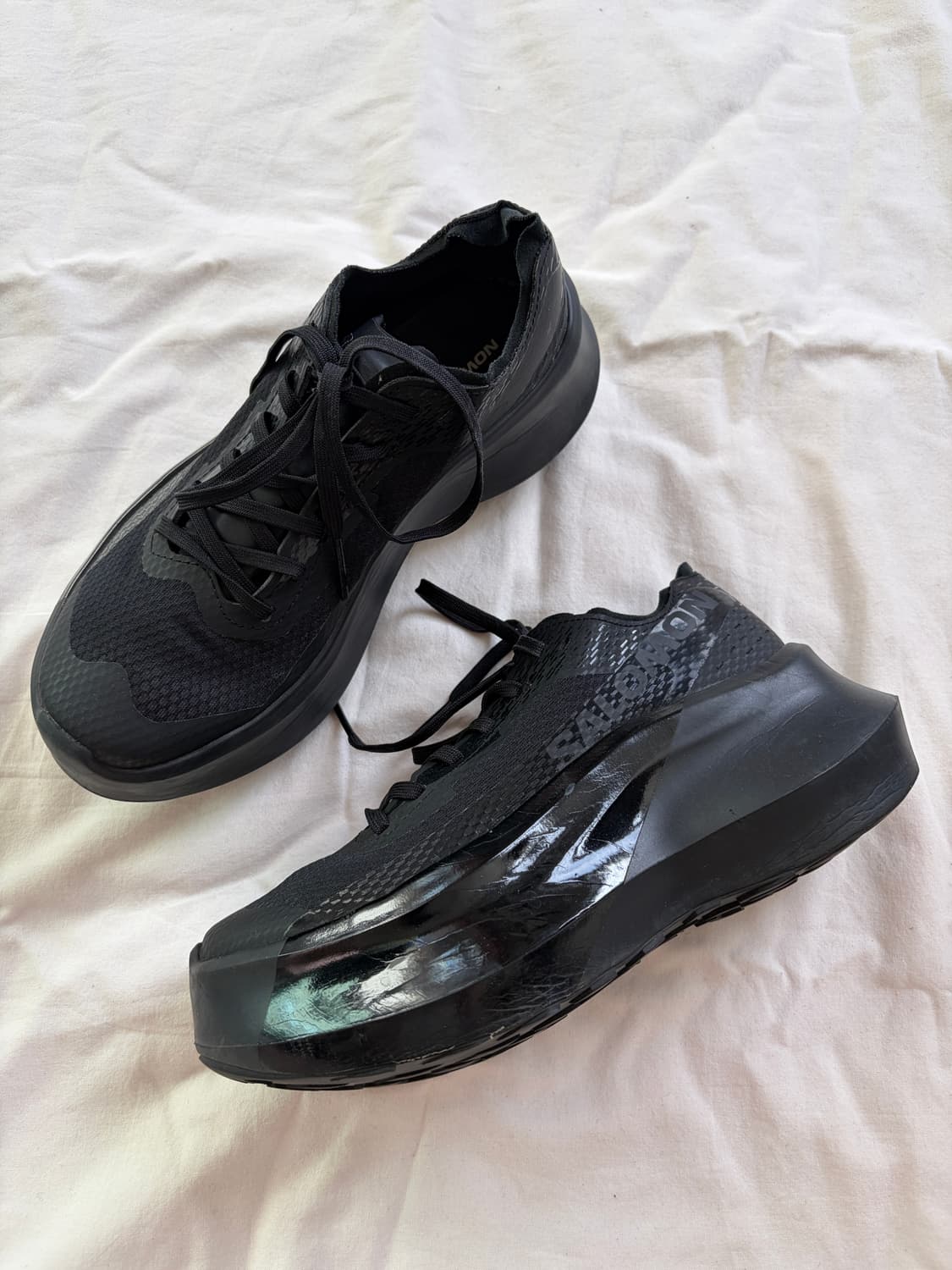 살로몬 x 꼼데가르송 판타즘 플랫폼 블랙 Salomon x CDG 상품이미지1