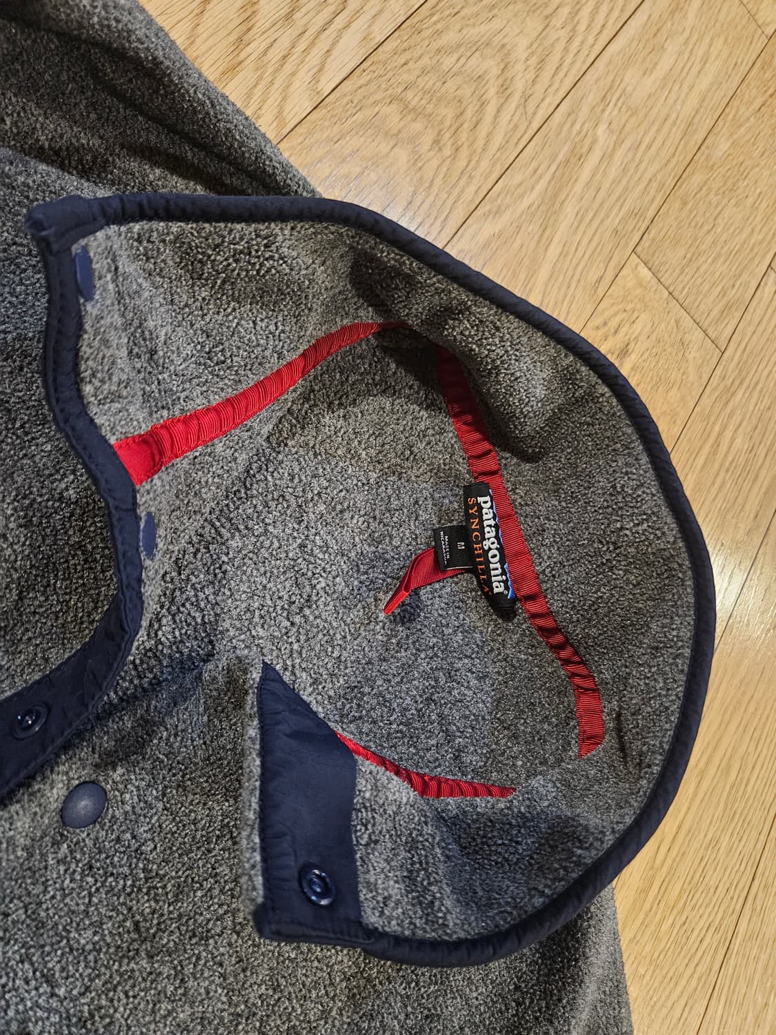 파타고니아 신칠라 니켈 라이트웨이트 아노락 집업 플리스 후리스 상품이미지6