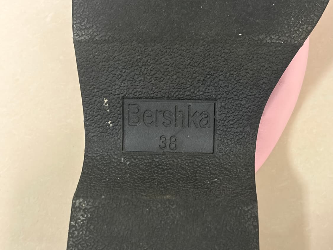 Bershka 핑크 샌들 상품이미지4
