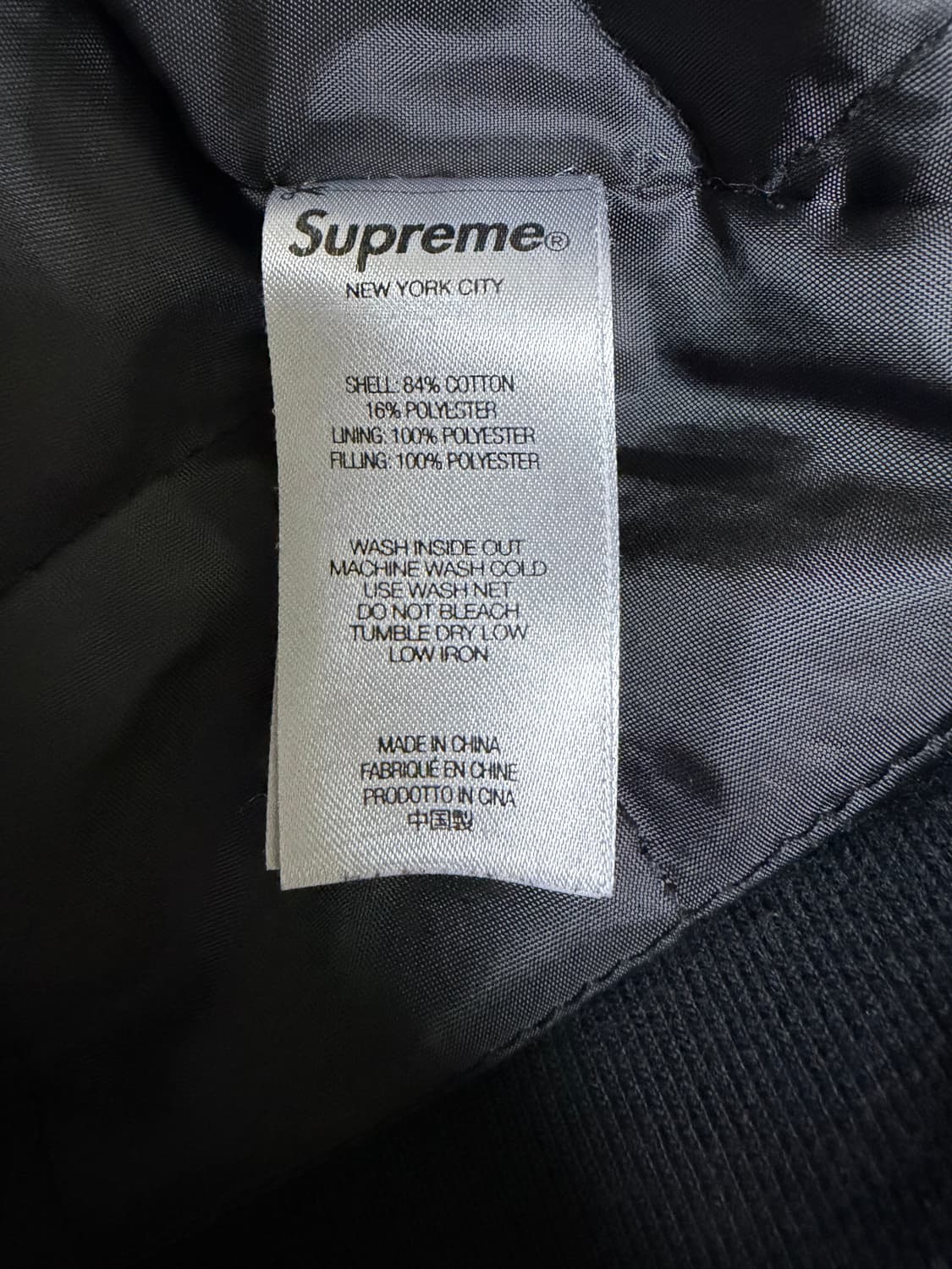 XL 24FW 슈프림 디키즈 후드집업 블랙 상품이미지5