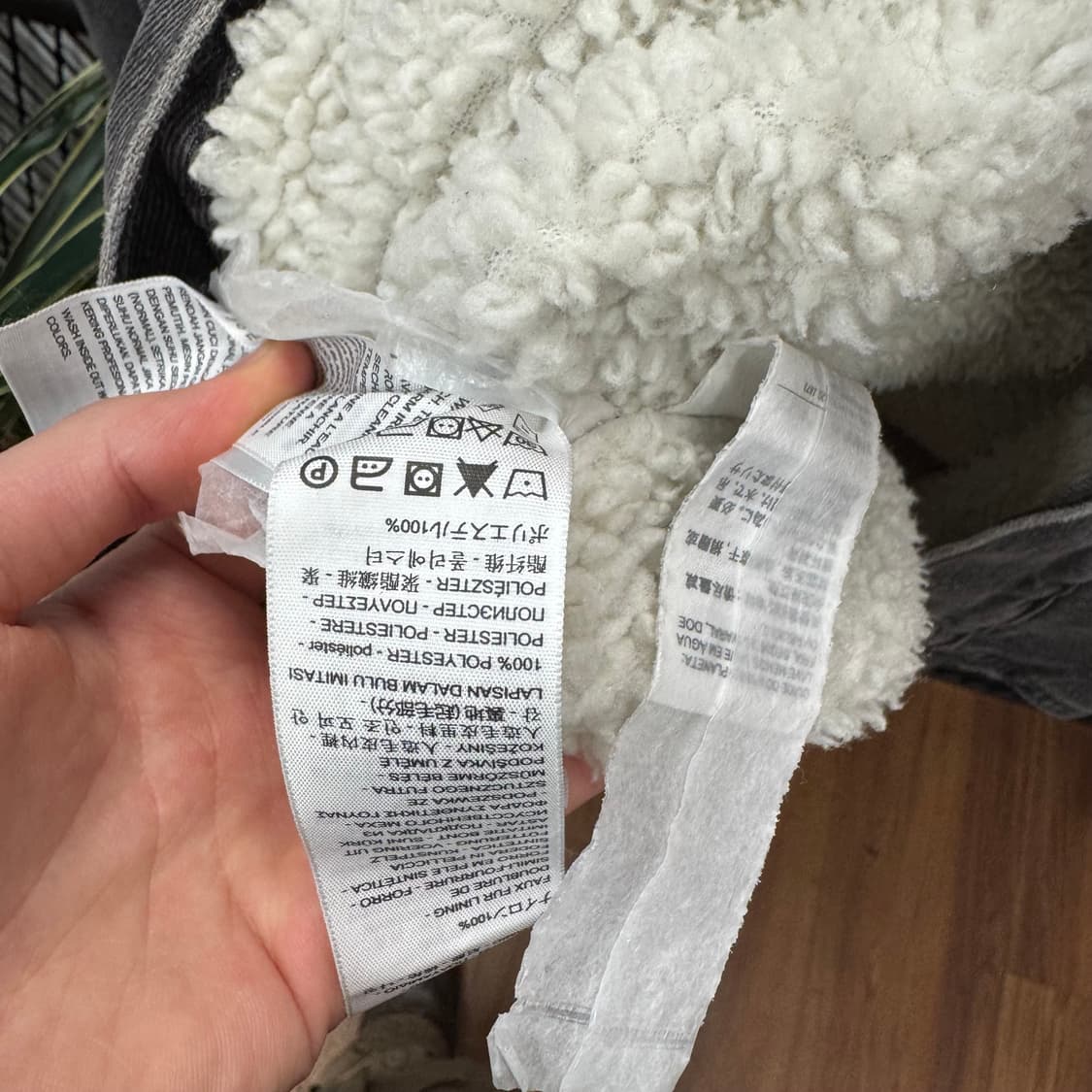 리바이스 타입 3 실버탭 쉐르파 흑청 데님 트러커 자켓 상품이미지7