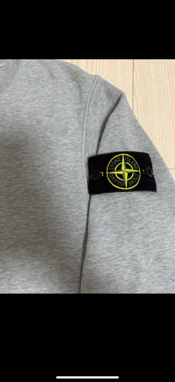 스톤아일랜드 맨투맨 그레이 M 상품이미지2