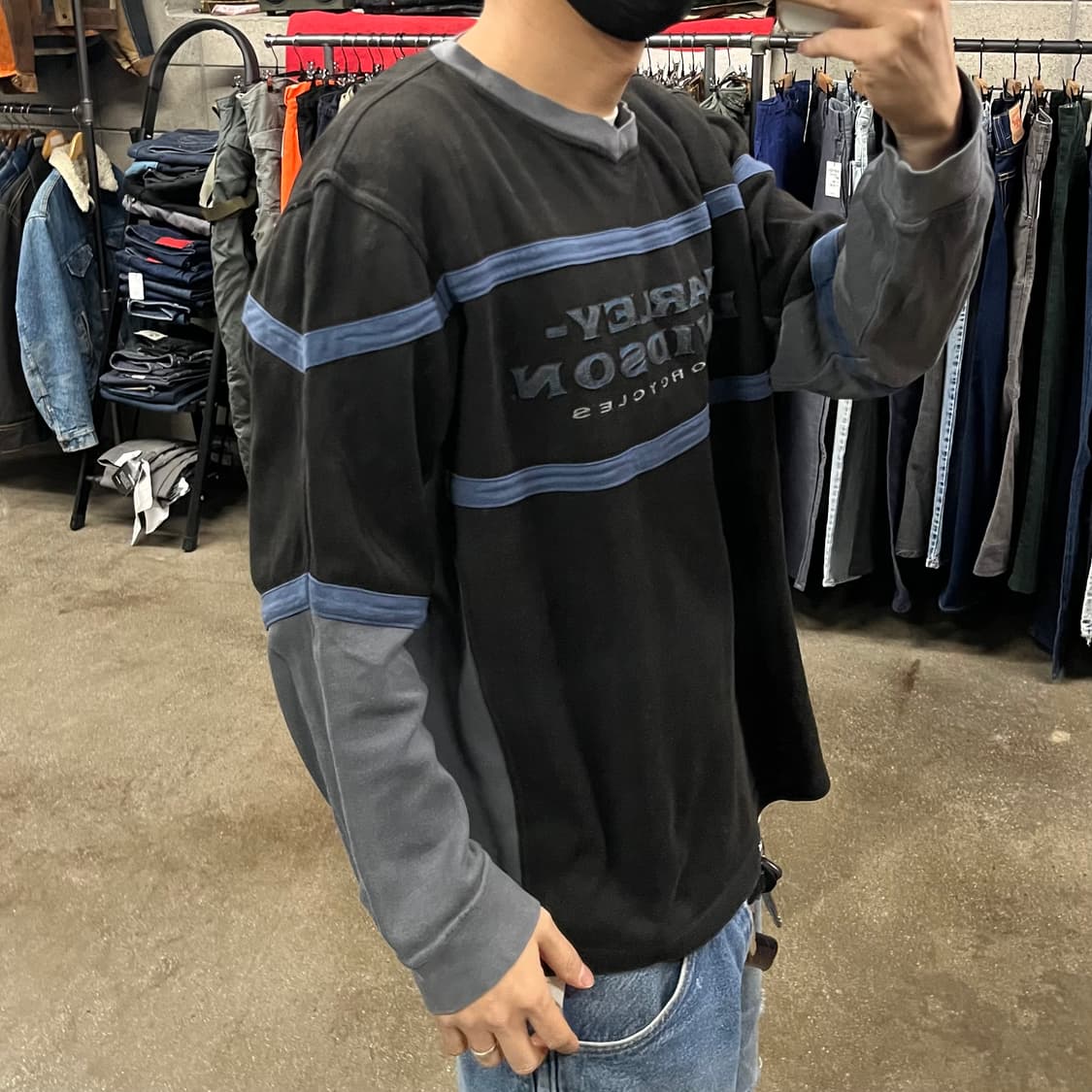 할리데이비슨 로고 스웻셔츠 (105) 상품이미지7