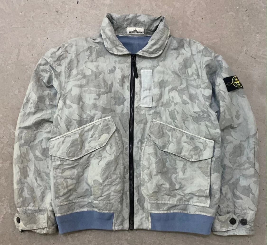 한정판 스톤아일랜드 빅룸 카모 tc 자켓 상품이미지1